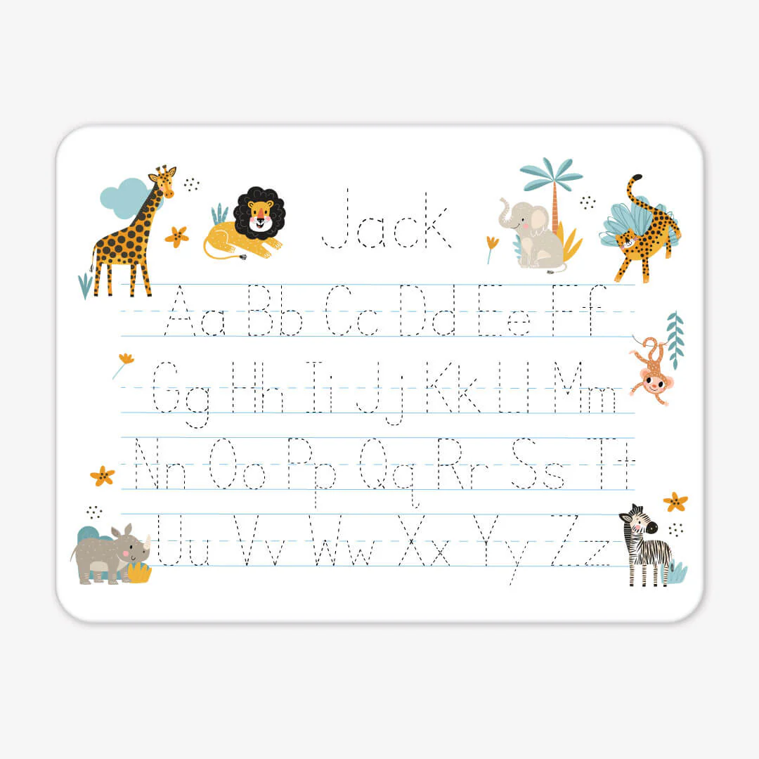 Kids Personalized Whiteboard | Safari Adventure - Image 2