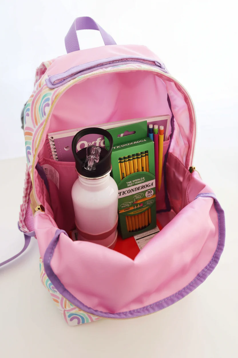 Kids Embroidered Ruffle Backpack | Day Dream - Image 11