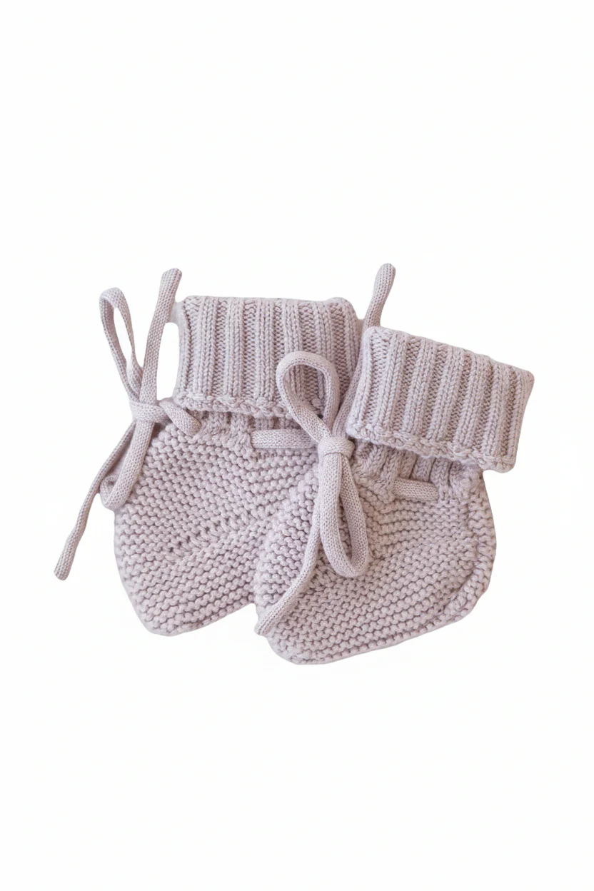 Knit Baby Booties | Iris - Image 2