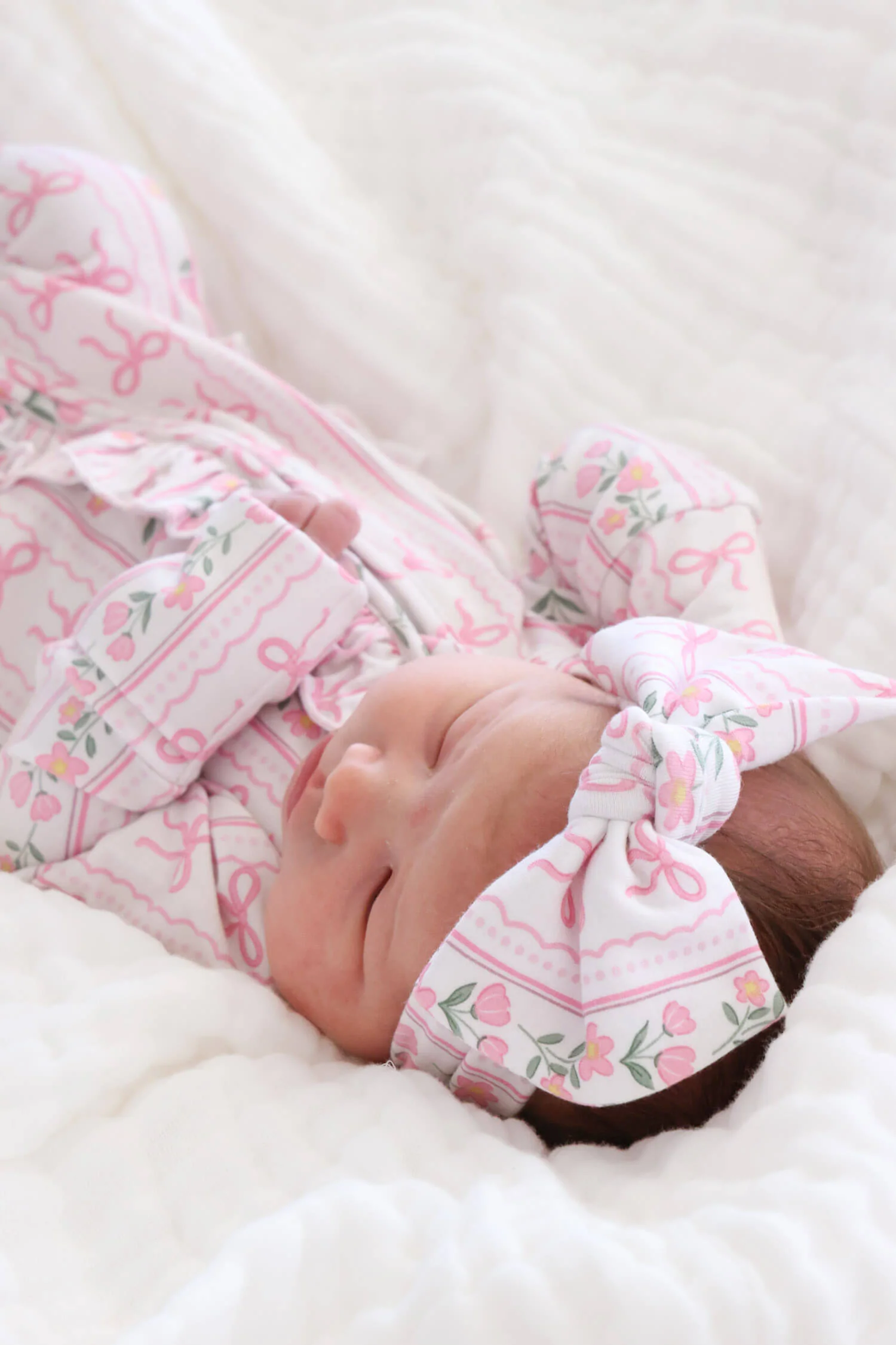 Knit Large Bow Headwrap | Coquette Garden - Image 5