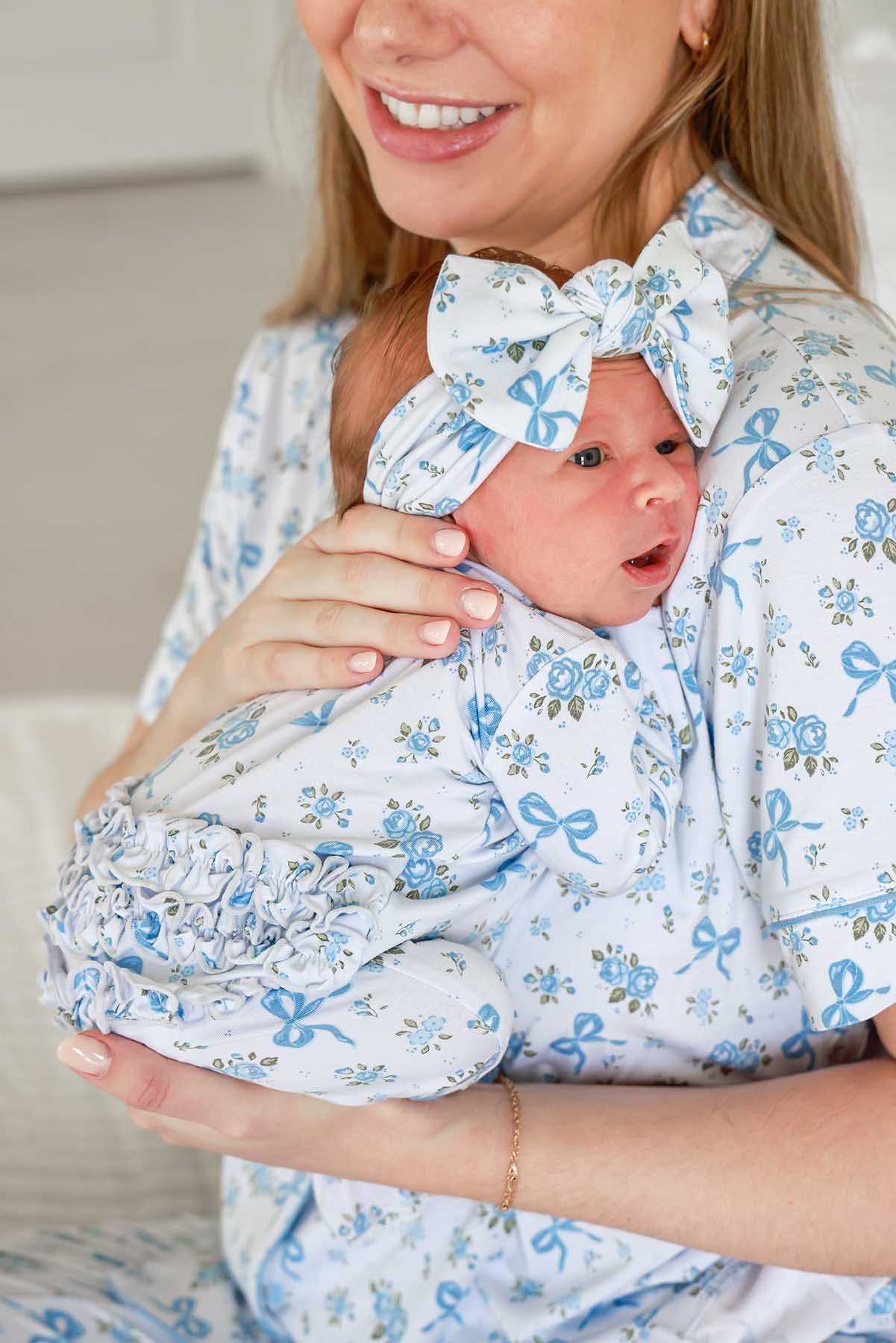 Knit Large Bow Headwrap | Tied In Blooms - Image 11