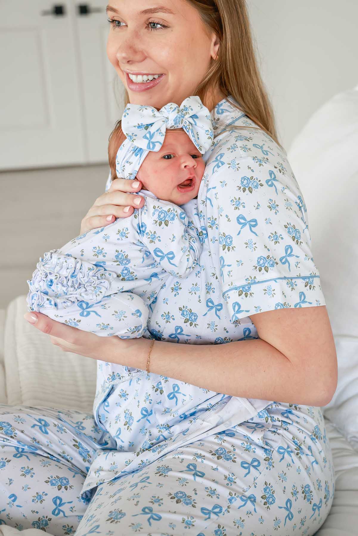 Knit Large Bow Headwrap | Tied In Blooms - Image 4