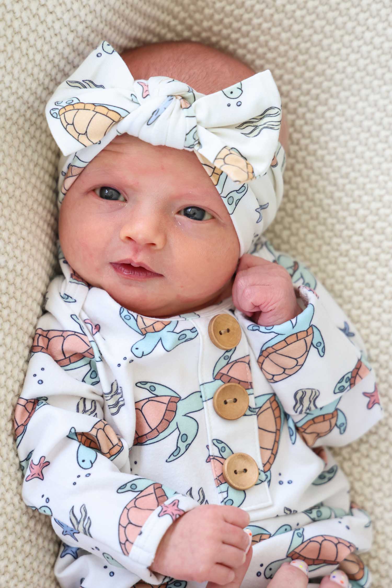 Knit Large Bow Headwrap | Turtley Rad - Image 2