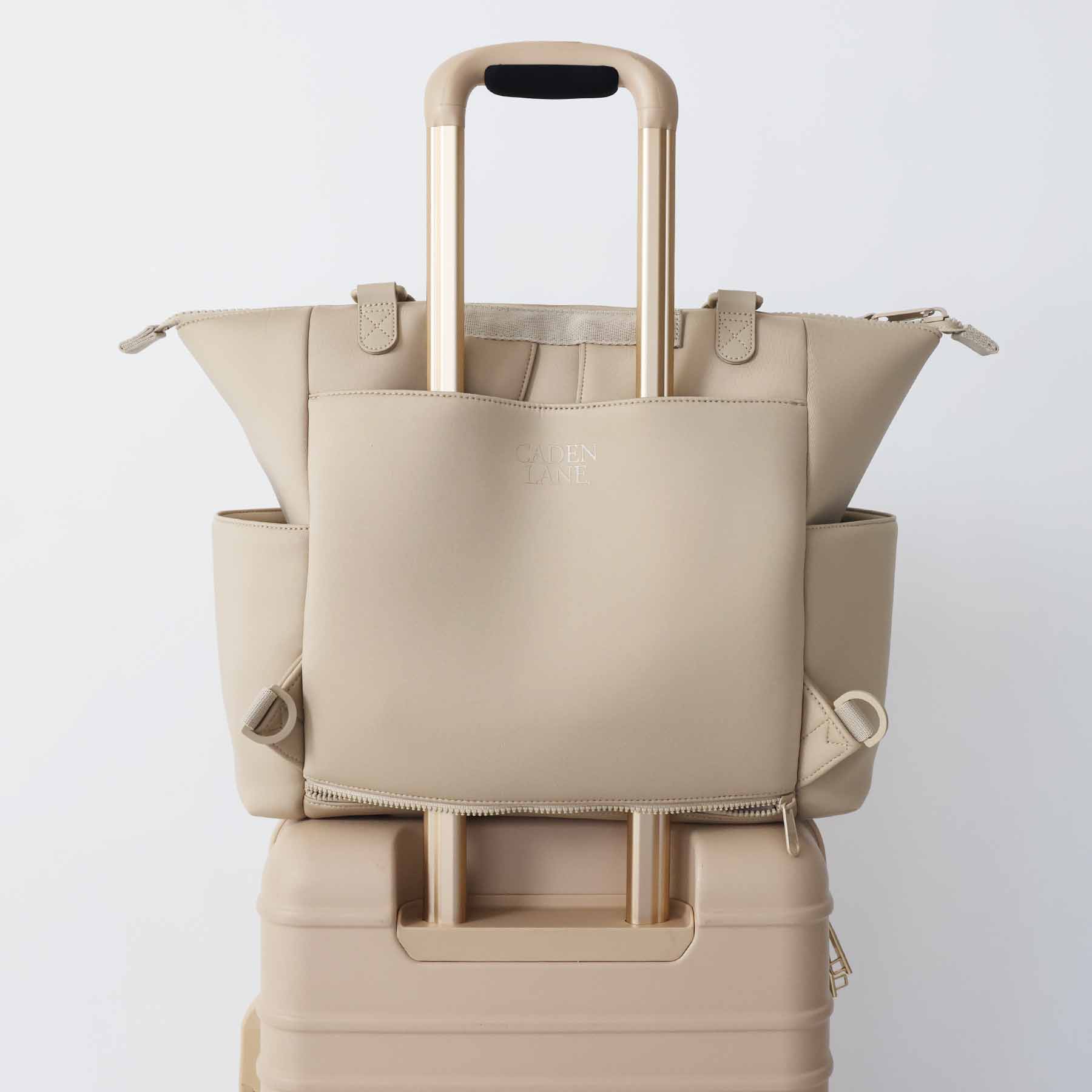 Lane Convertible Diaper Bag Tote | Sand - Image 8