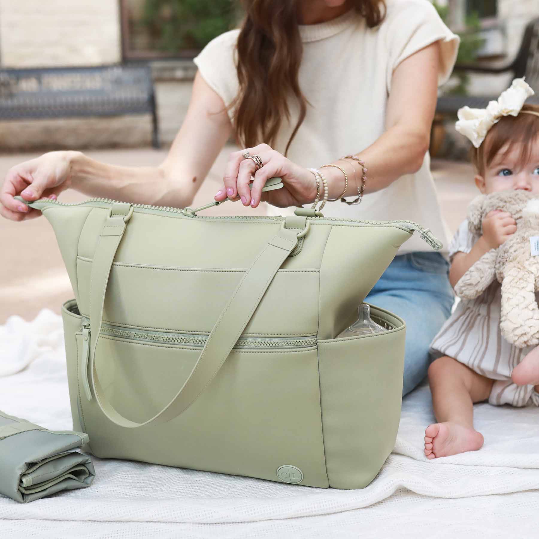Lane Convertible Diaper Bag Totes - Image 9