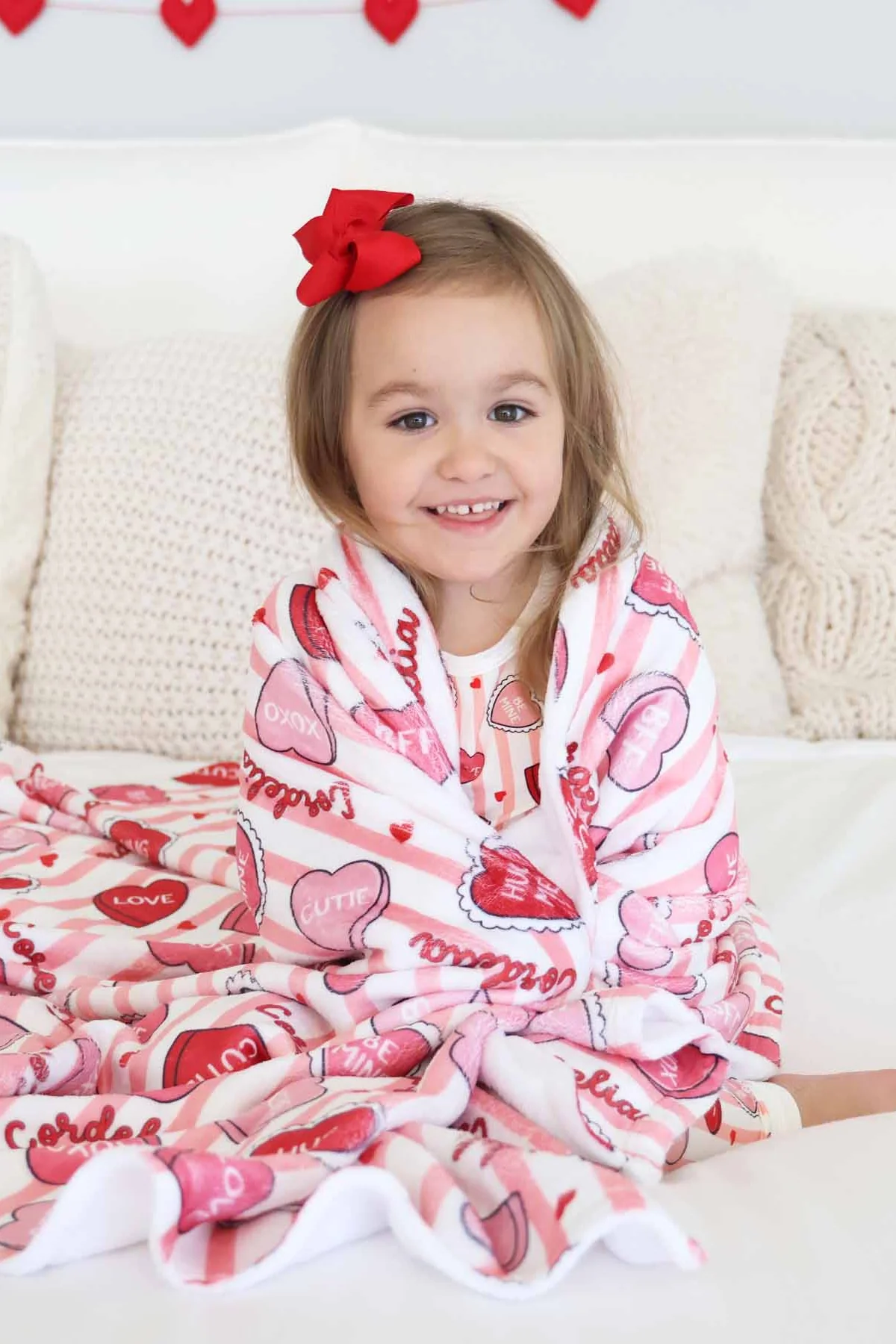 Large Ribbon Bow With Clip | Red - Image 7