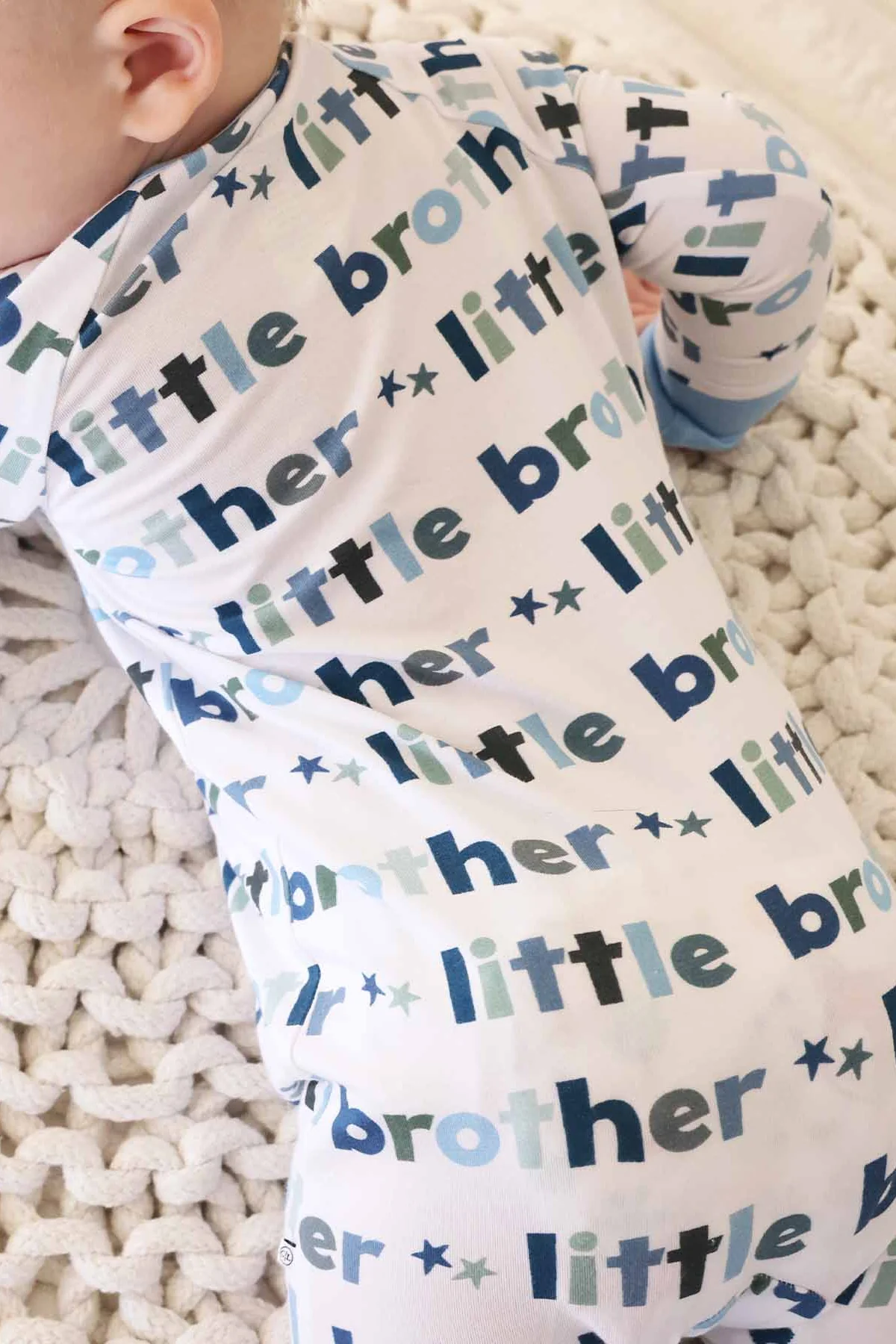 Little Brother Convertible Bamboo Zip Romper - Image 12