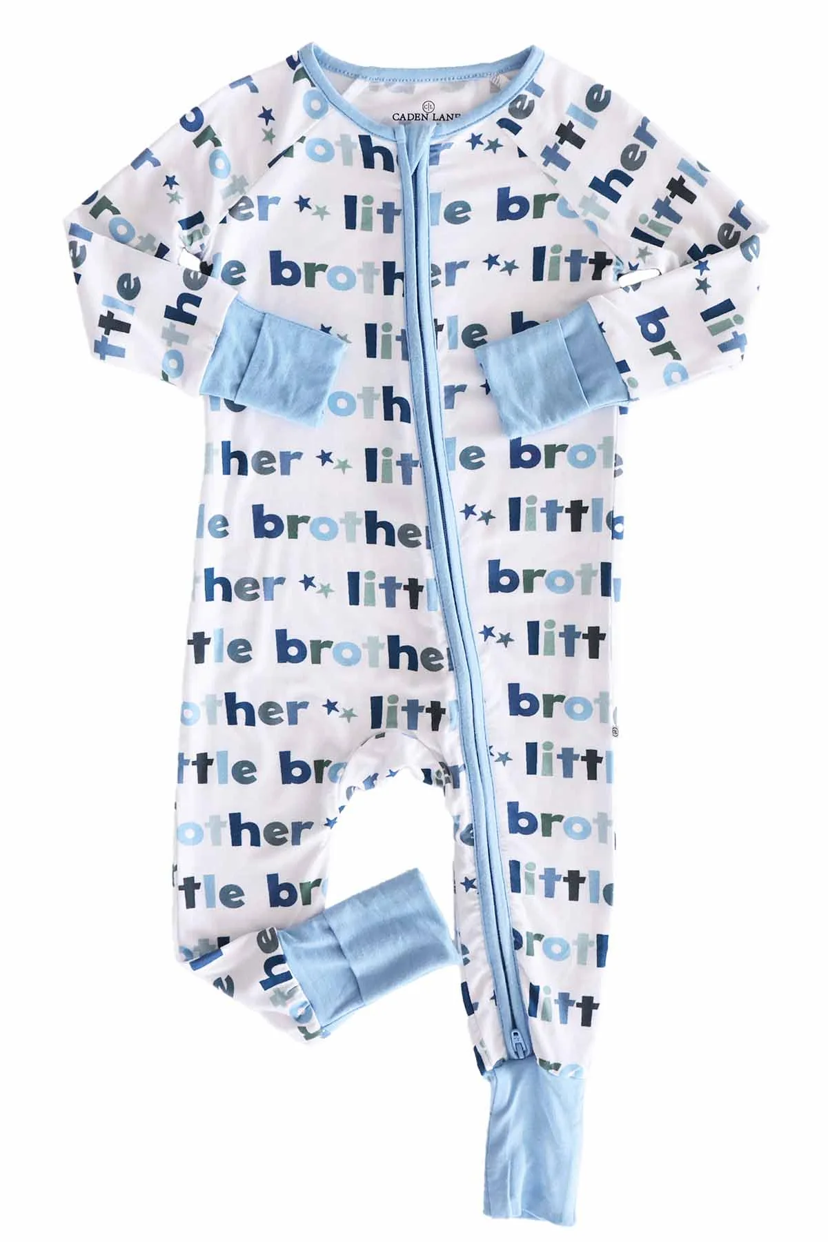 Little Brother Convertible Bamboo Zip Romper - Image 3