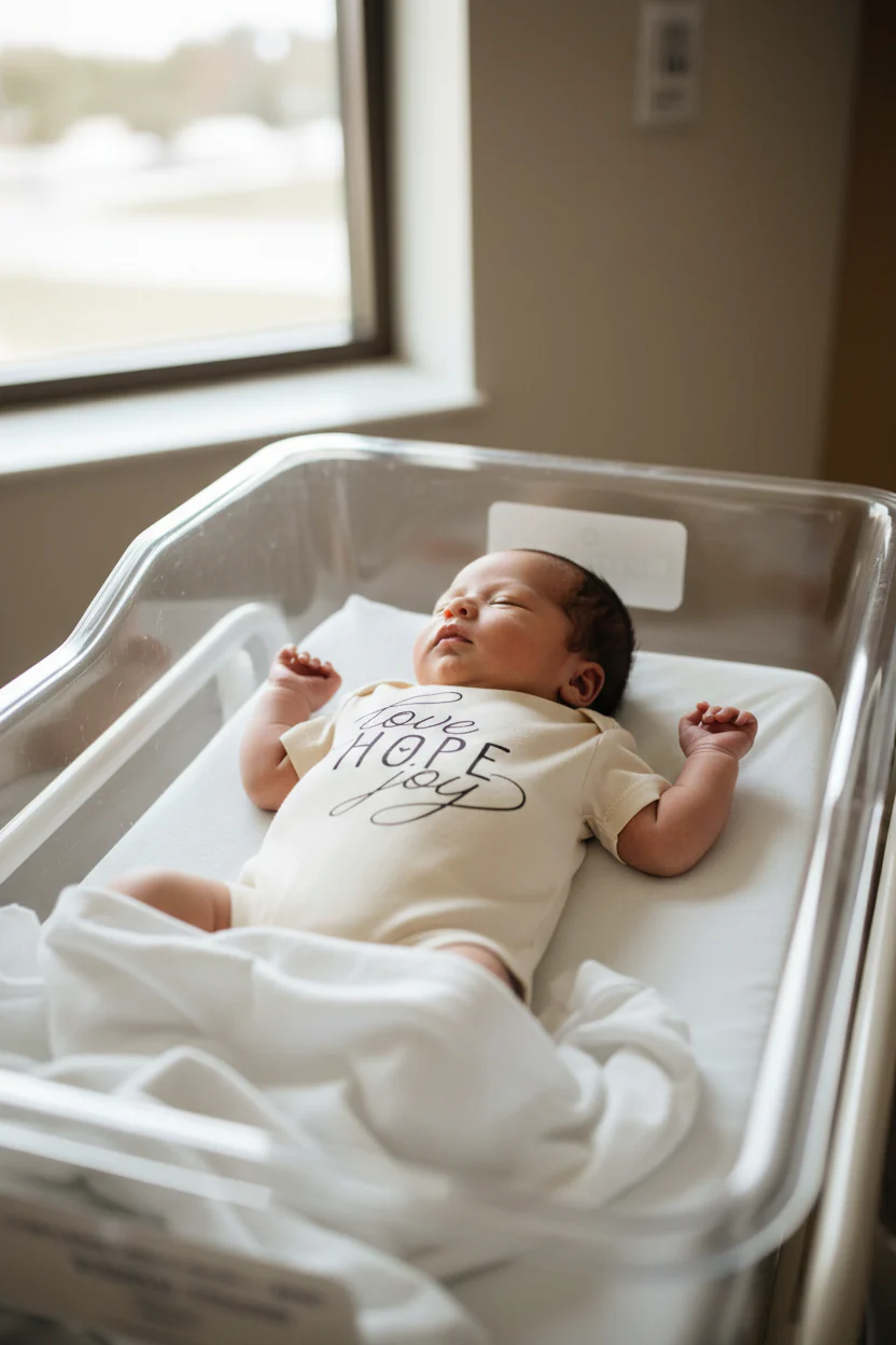 Love Hope Joy Graphic Bodysuit | Natural - Image 2