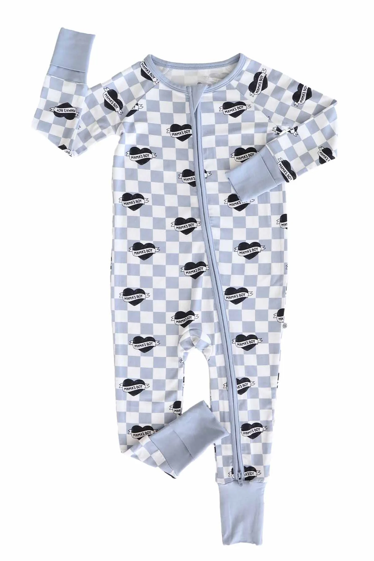 Mama's Boy Convertible Zip Romper - Image 3