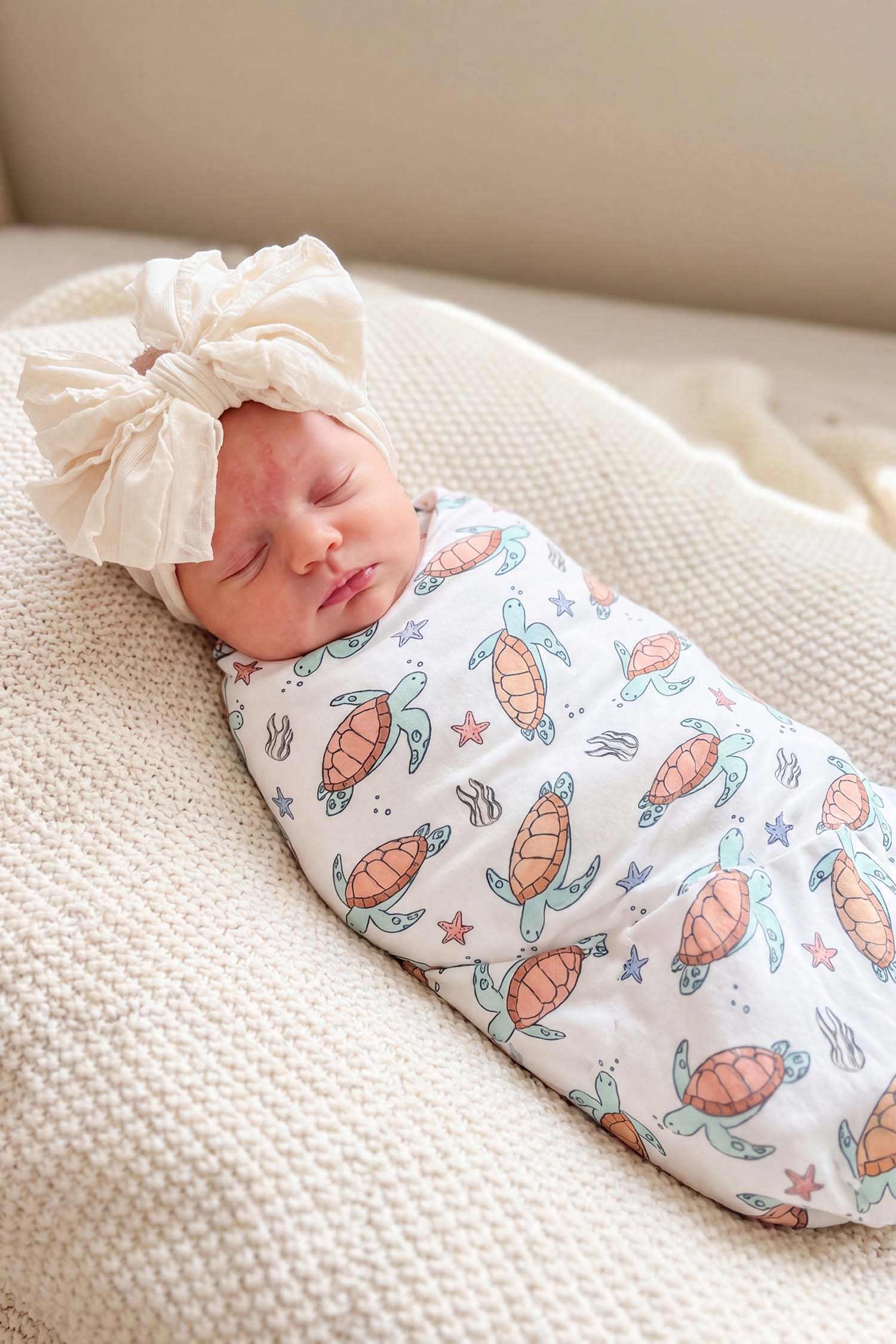 Oversized Swaddle Blanket | Turtley Rad - Image 3