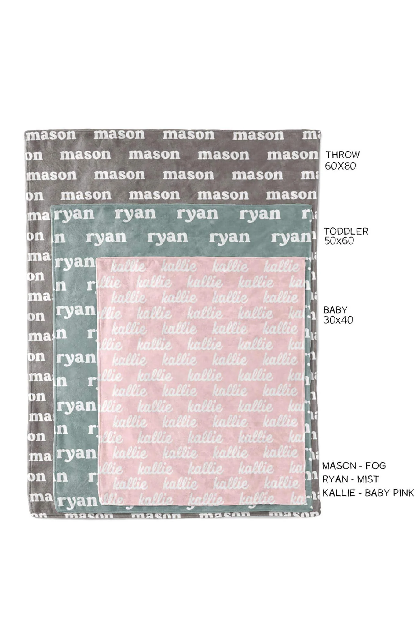Personalized Color Blanket | Plush Pastels - Image 13