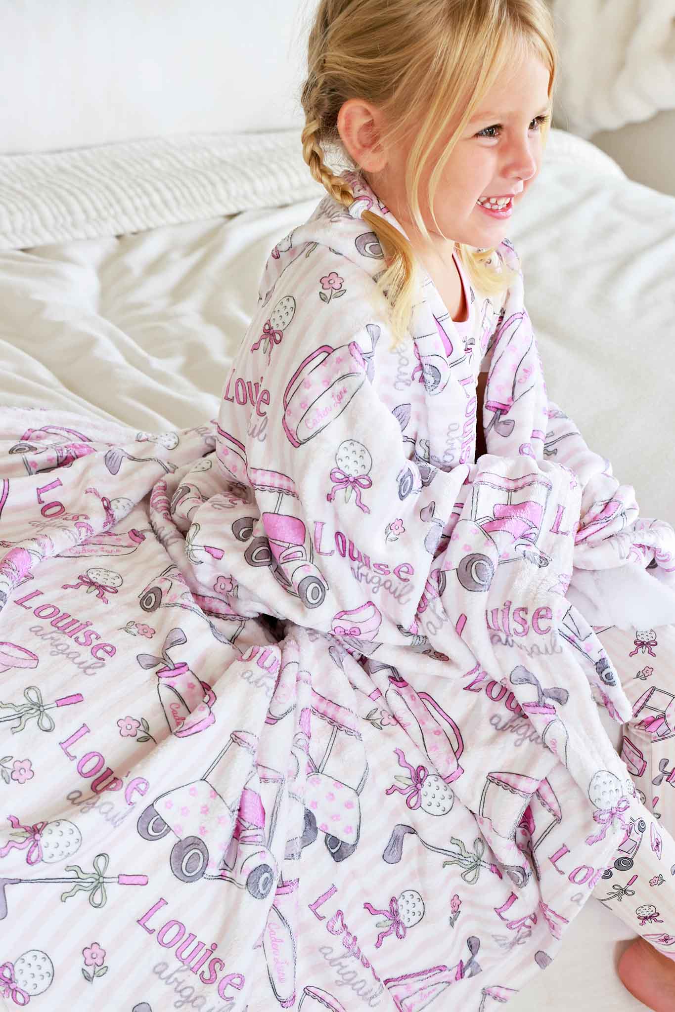 Personalized Themed Blankets for Girls - Image 204