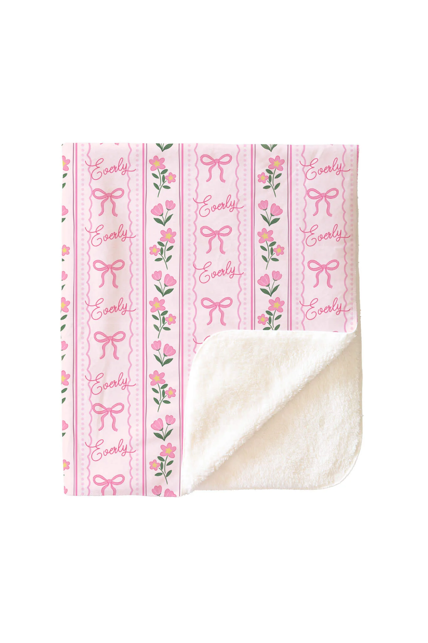 Personalized Kids Blanket | Coquette Garden - Image 5