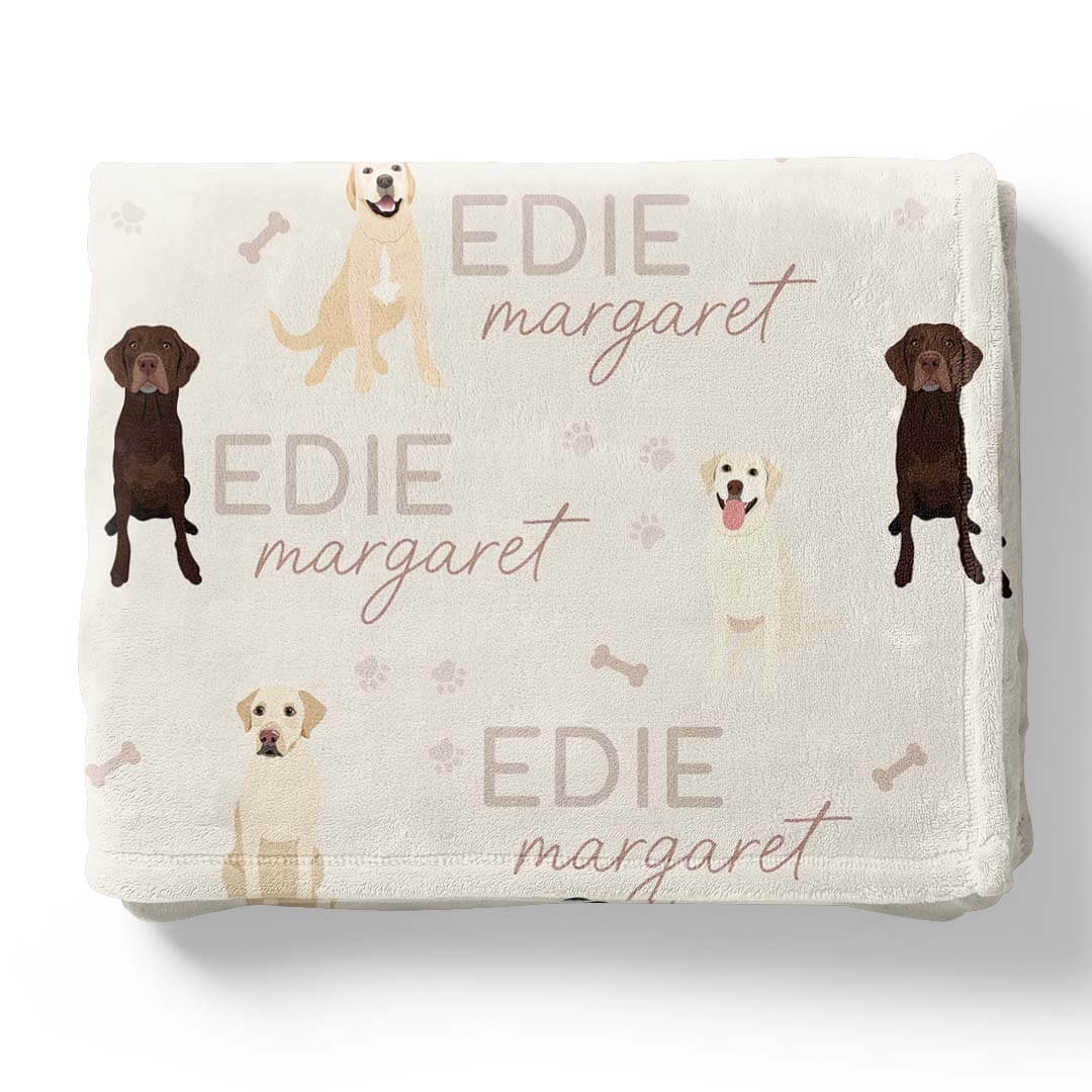 Personalized Kids Blanket | Lab - Image 5