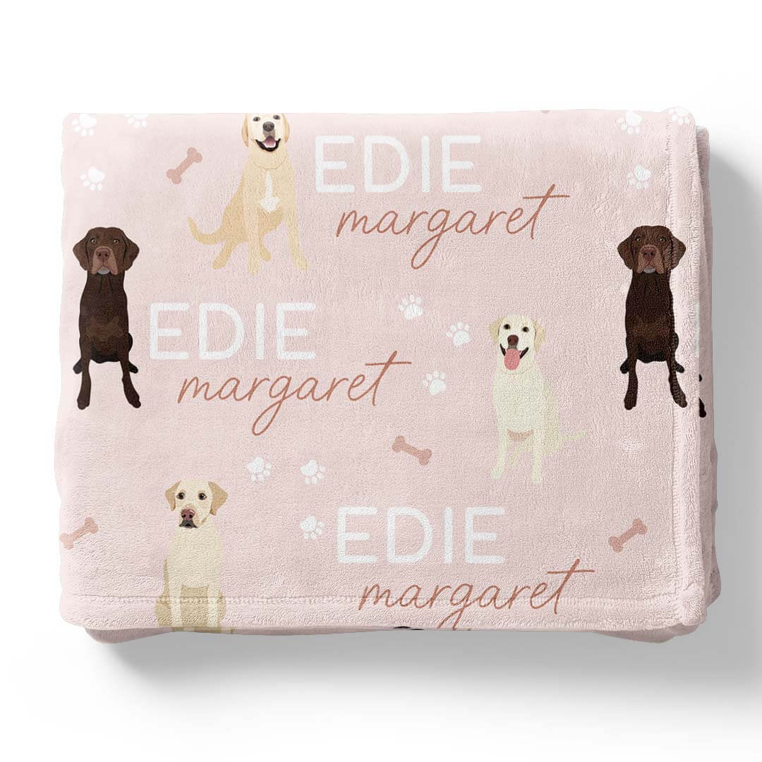 Personalized Kids Blanket | Lab - Image 7