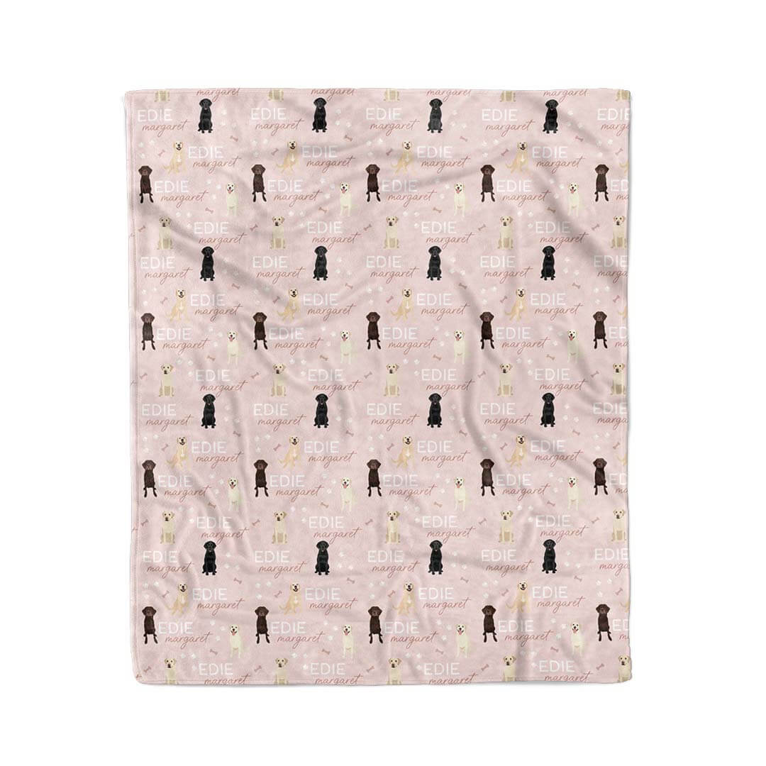 Personalized Kids Blanket | Lab - Image 8