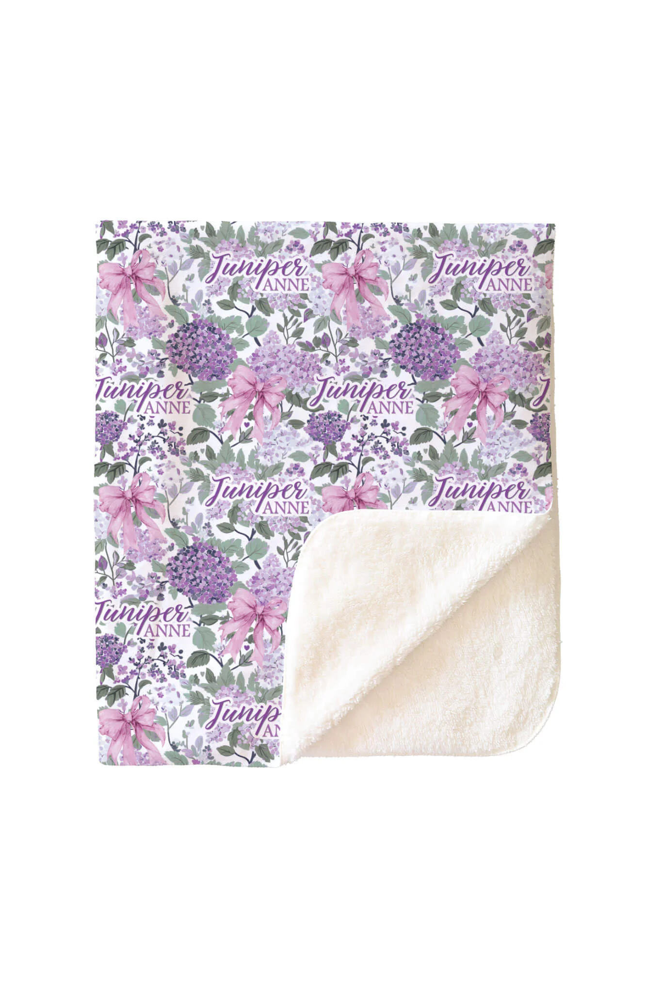 Personalized Kids Blanket | Lavender Lullaby - Image 6