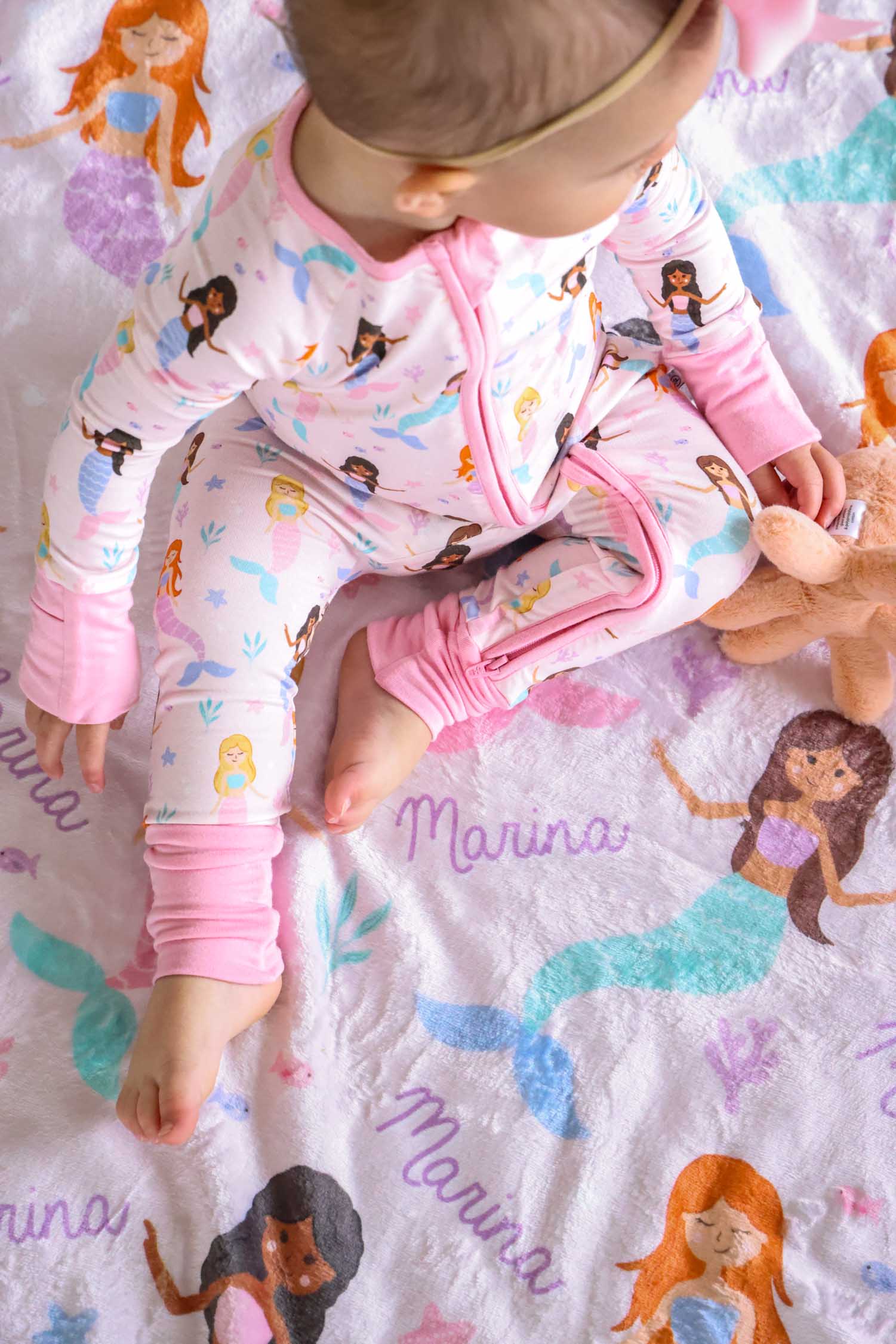 Convertible Zip Romper | Let's Be Mermaids - Image 8
