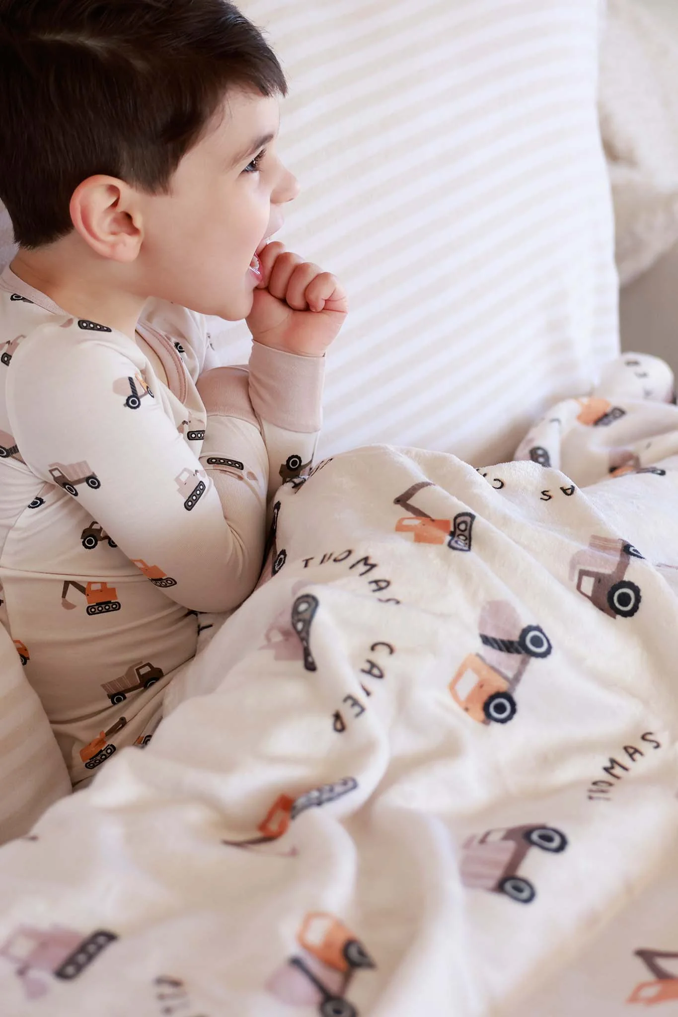 Personalized Kids Blanket | Little Builder - Image 2