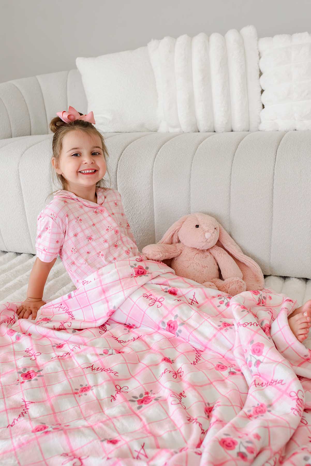 Personalized Themed Blankets for Girls - Image 234