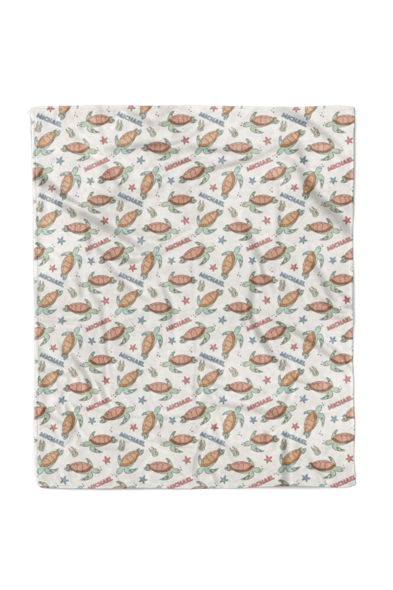 Personalized Kids Blanket | Turtley Rad - Image 3