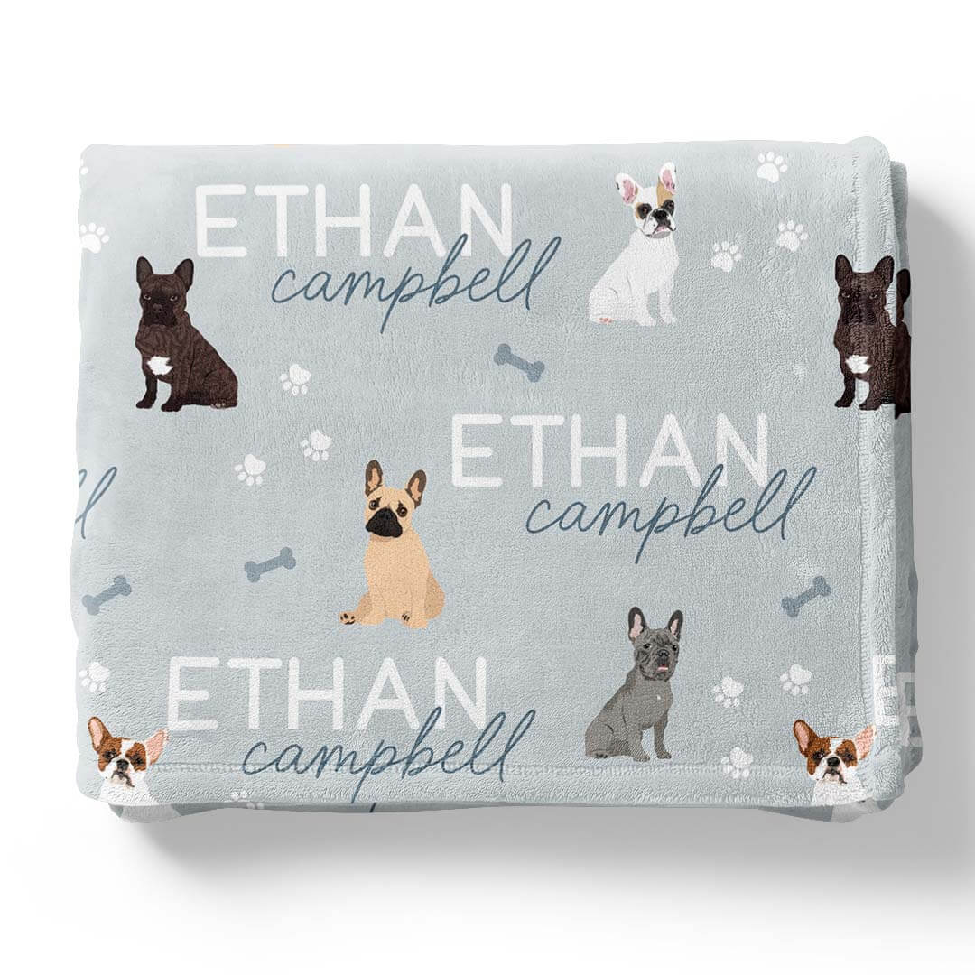 Personalized Kids Blankets | Dog Breeds - Image 3