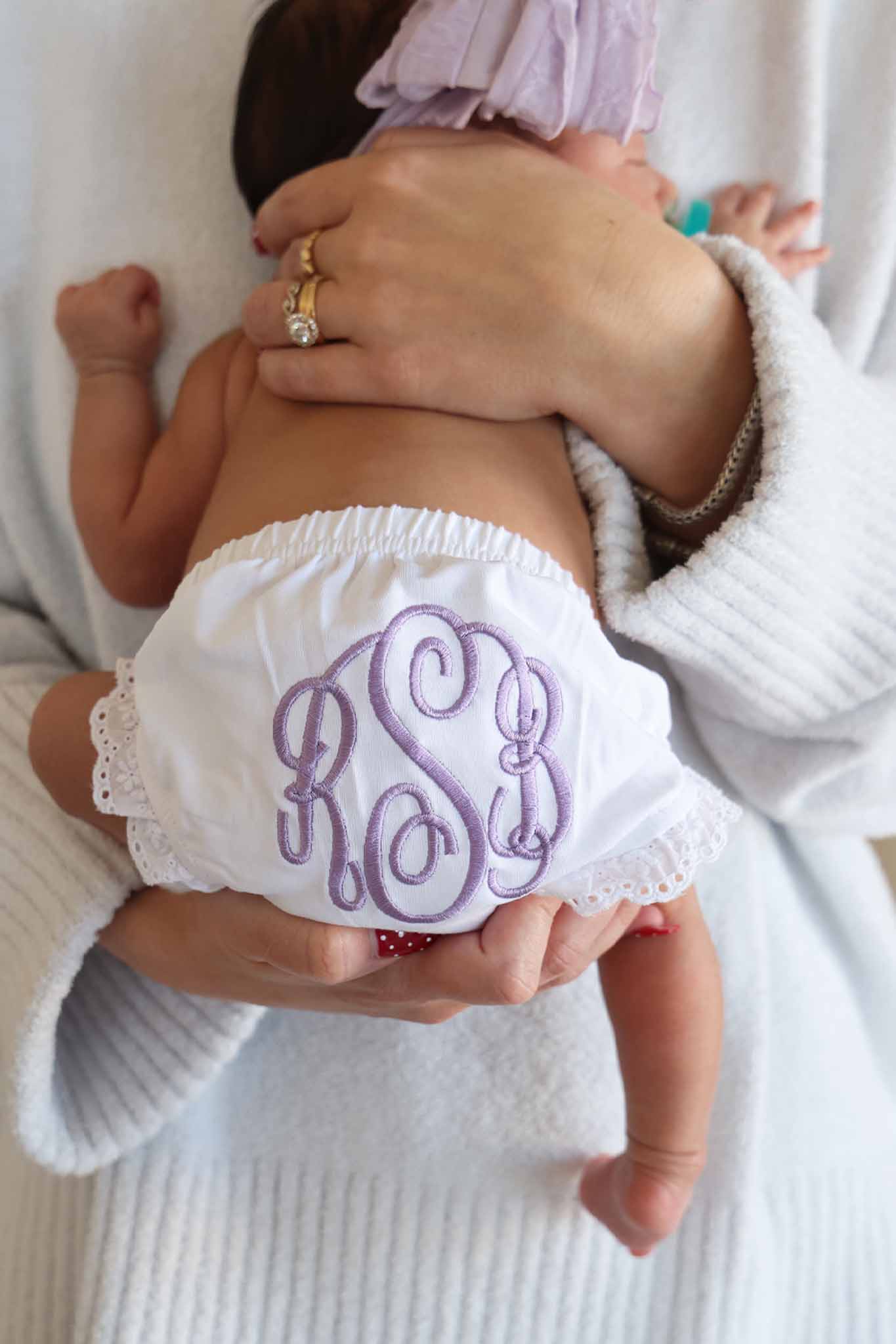 Personalized Lace Edge Bloomers - Image 3