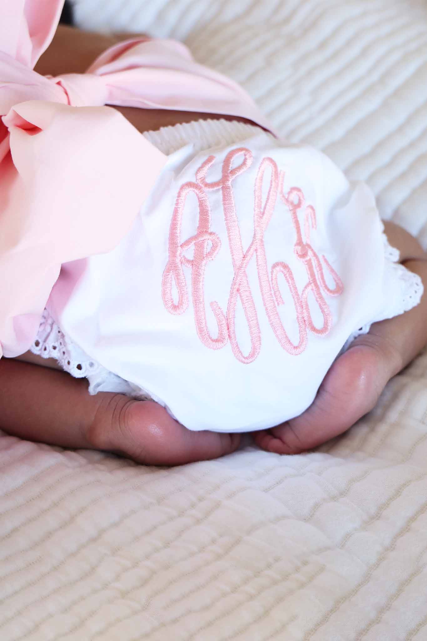 Personalized Lace Edge Bloomers - Image 5
