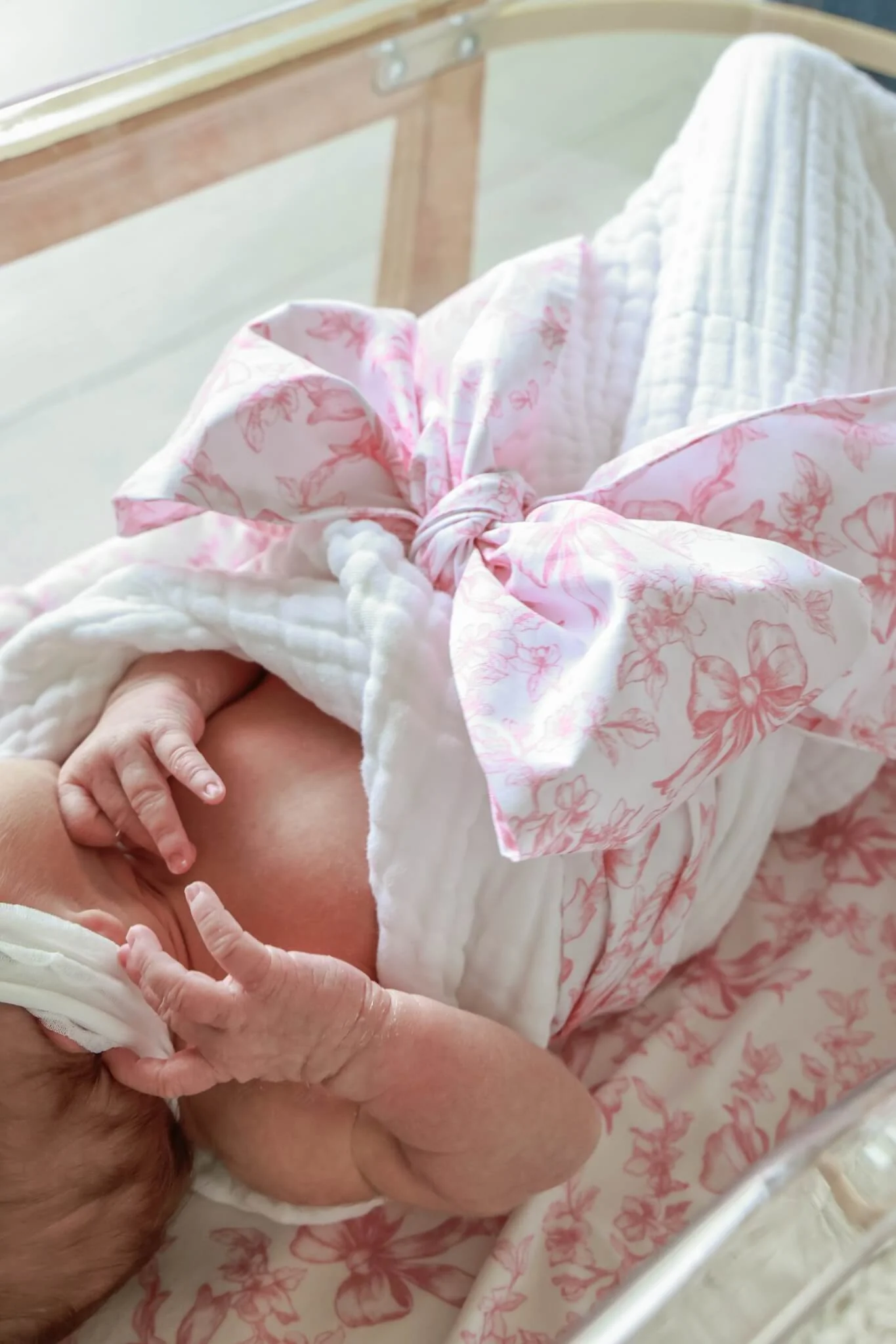 Personalized Newborn Bow Sash | Fancy Frills - Image 8
