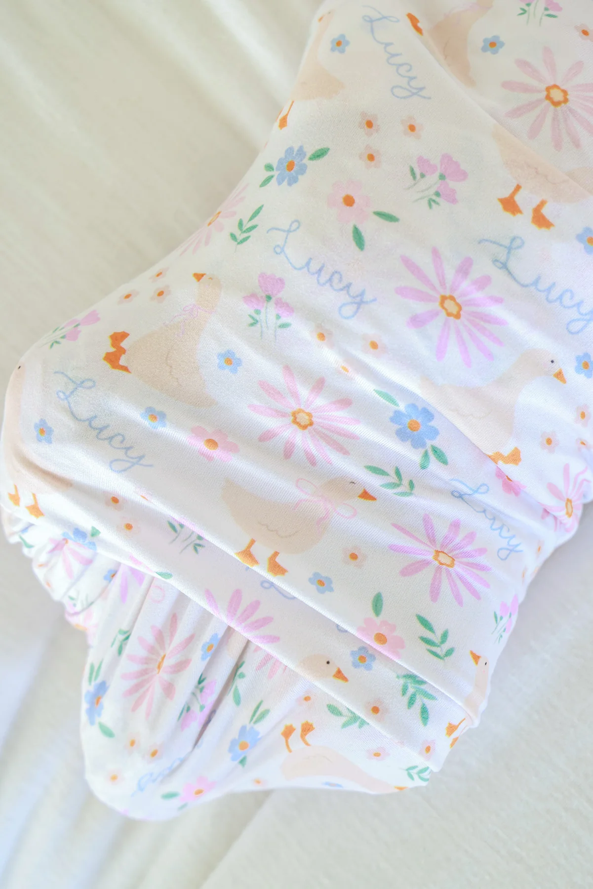 Personalized Swaddle Blanket | Loosey Goose - Image 3