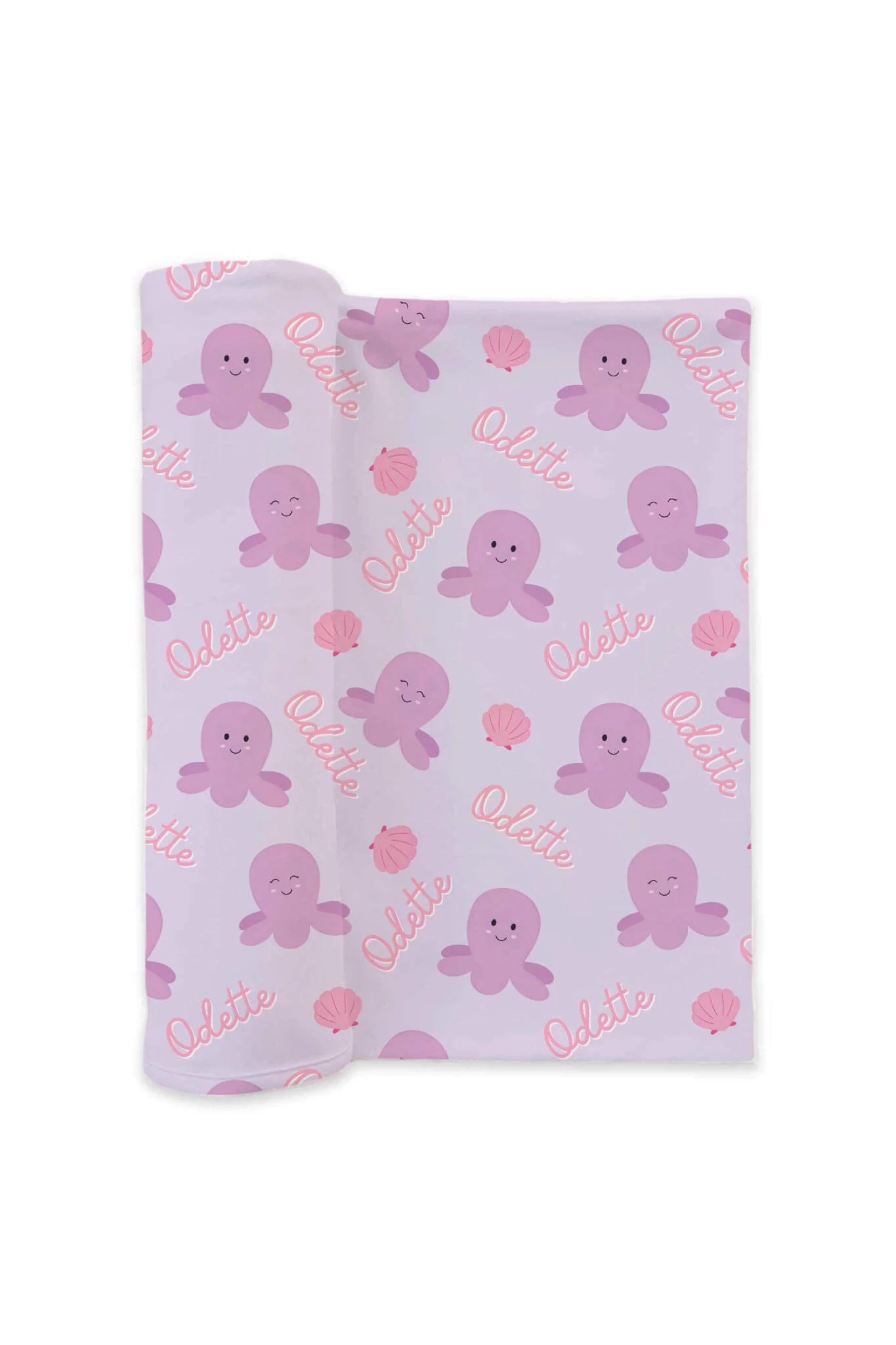 Personalized Swaddle Blanket | Sea Snuggles - Image 2