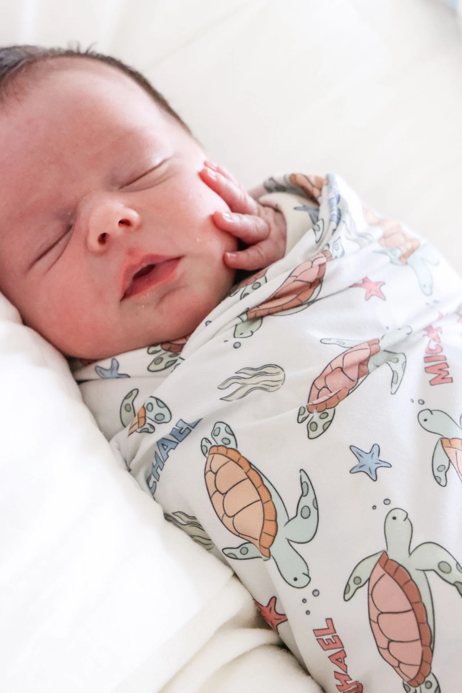 Personalized Swaddle Blanket | Turtley Rad - Image 5