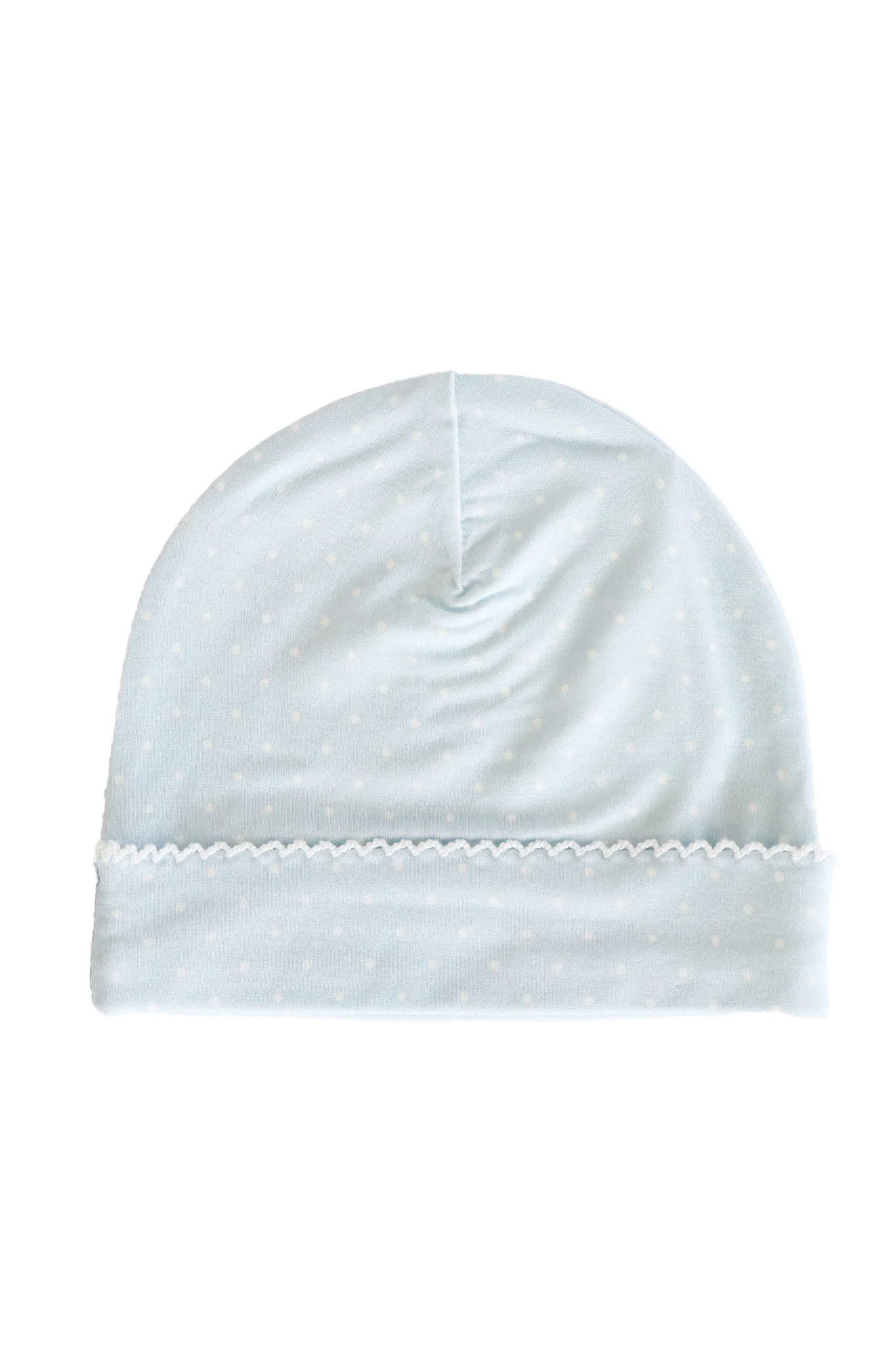 Picot Trim Bamboo Hat | Baby Blue - Image 9