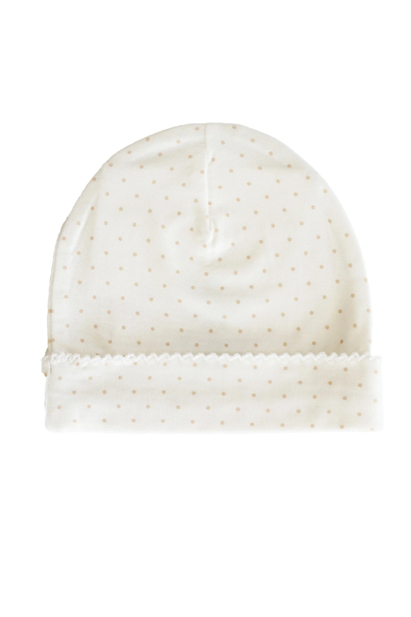 Picot Trim Bamboo Hat | Baby Taupe - Image 9