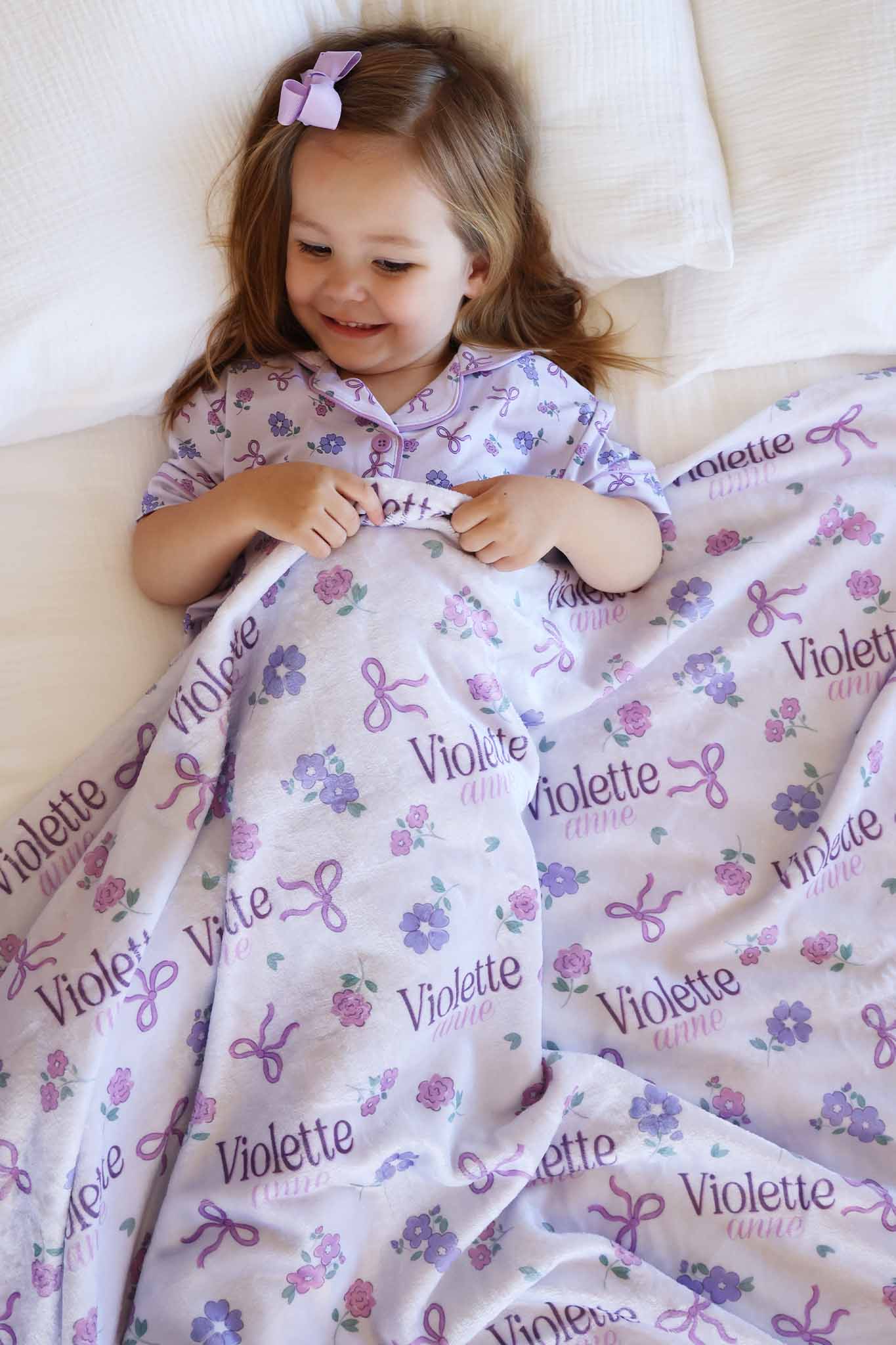 Personalized Themed Blankets for Girls - Image 167