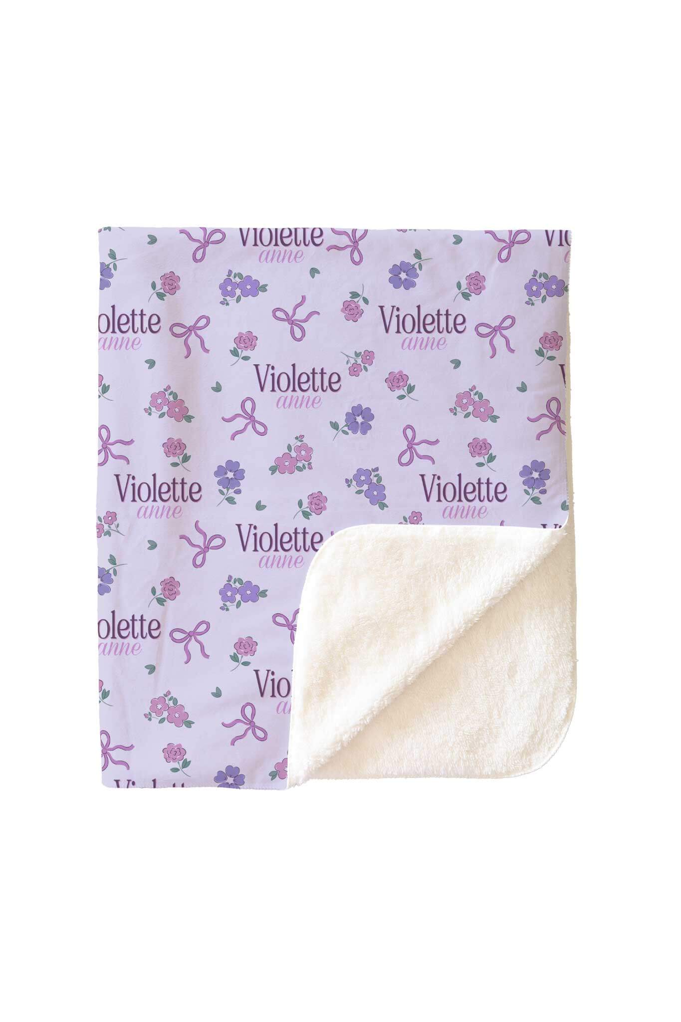 Personalized Themed Blankets for Girls - Image 168