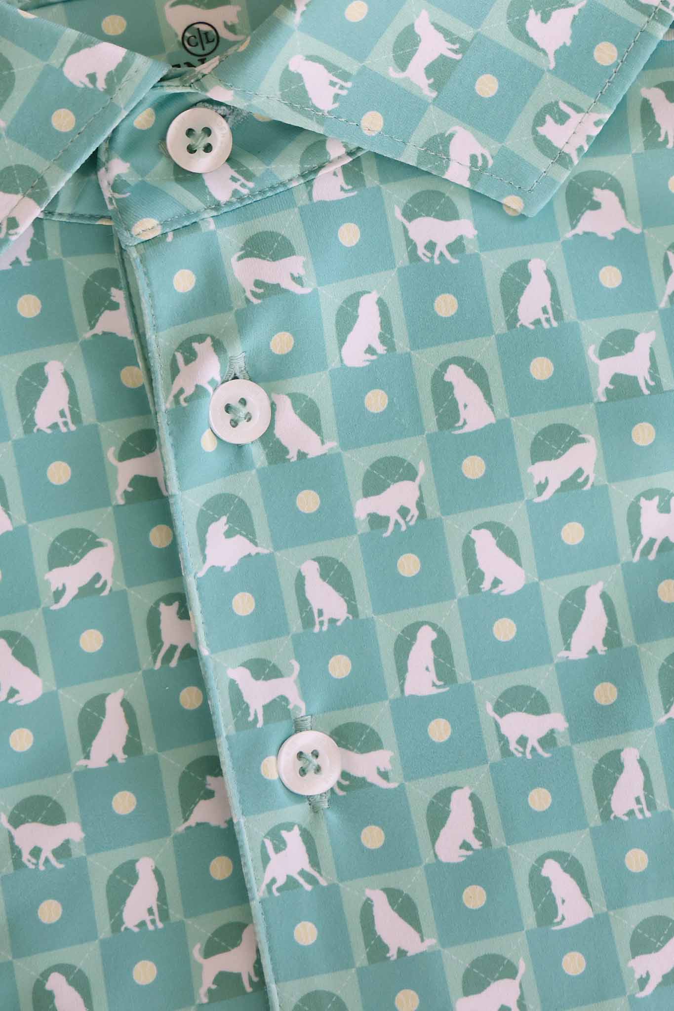 Daddy & Me Matching Short Sleeve Polos | Man's Best Friend - Image 2