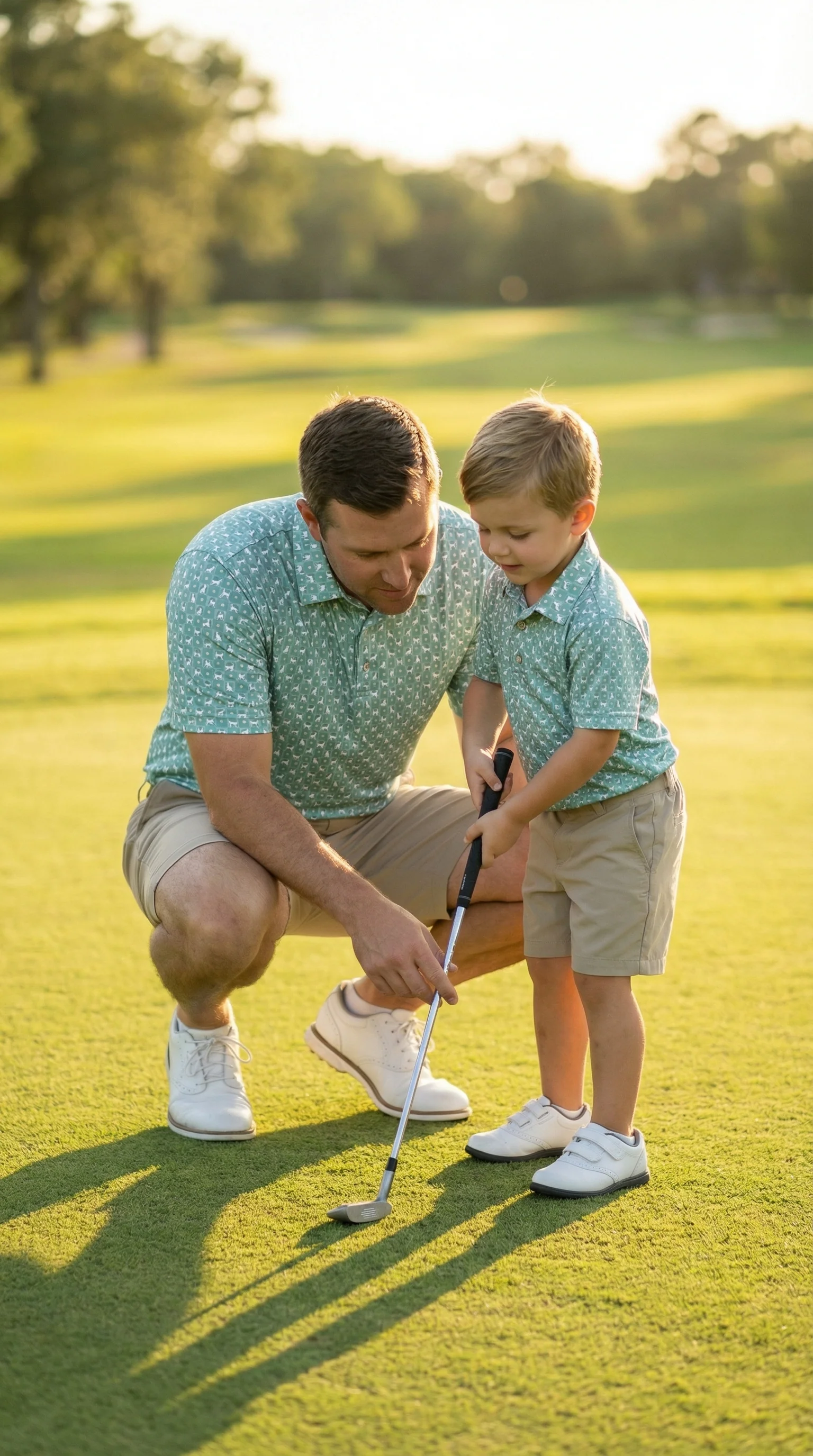 Daddy & Me Matching Short Sleeve Polos | Man's Best Friend - Image 6