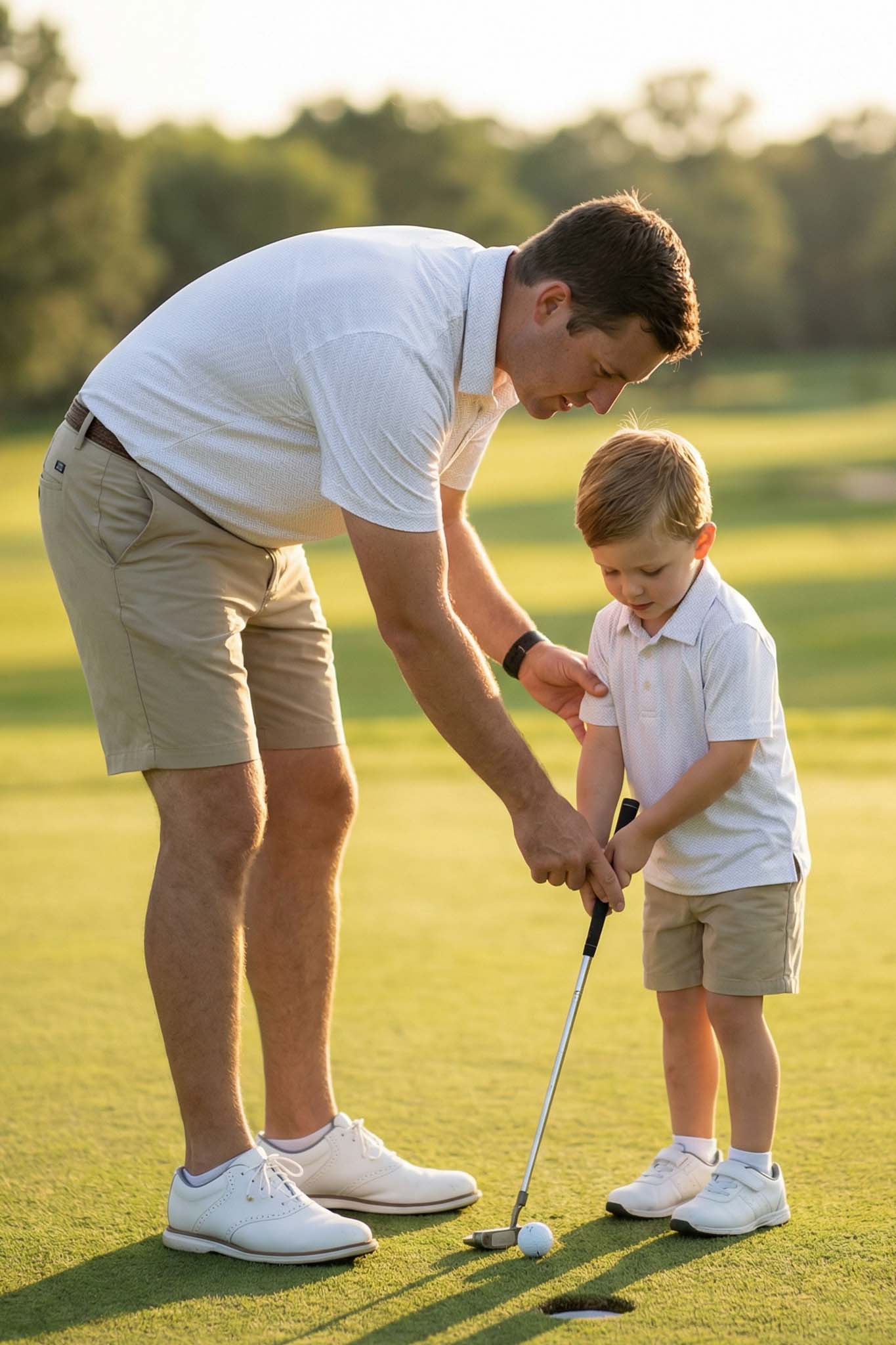 Daddy & Me Matching Short Sleeve Polos | Tee'd Up - Image 11