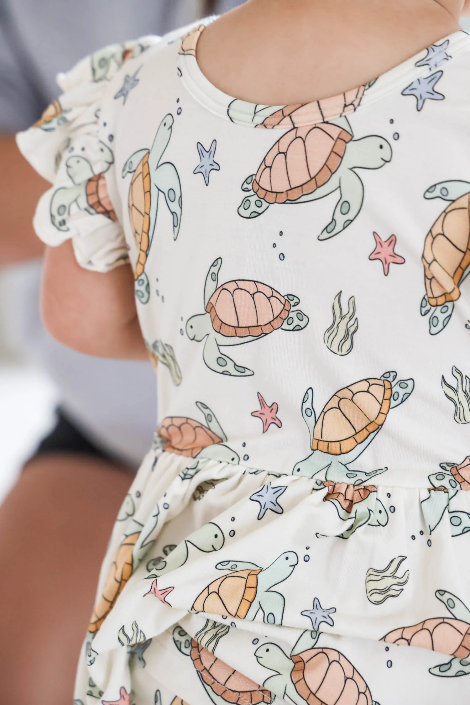 Sleeveless Twirl Bodysuit | Turtley Rad - Image 5