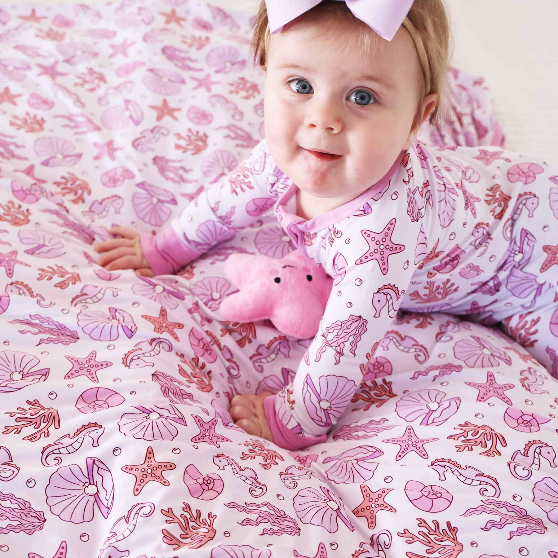 Tiny Tides Convertible Zip Romper | Pink - Image 11
