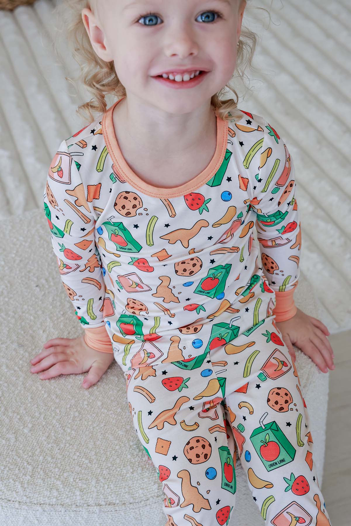Two Piece Bamboo Pajama Set | Snack Attack - Image 10
