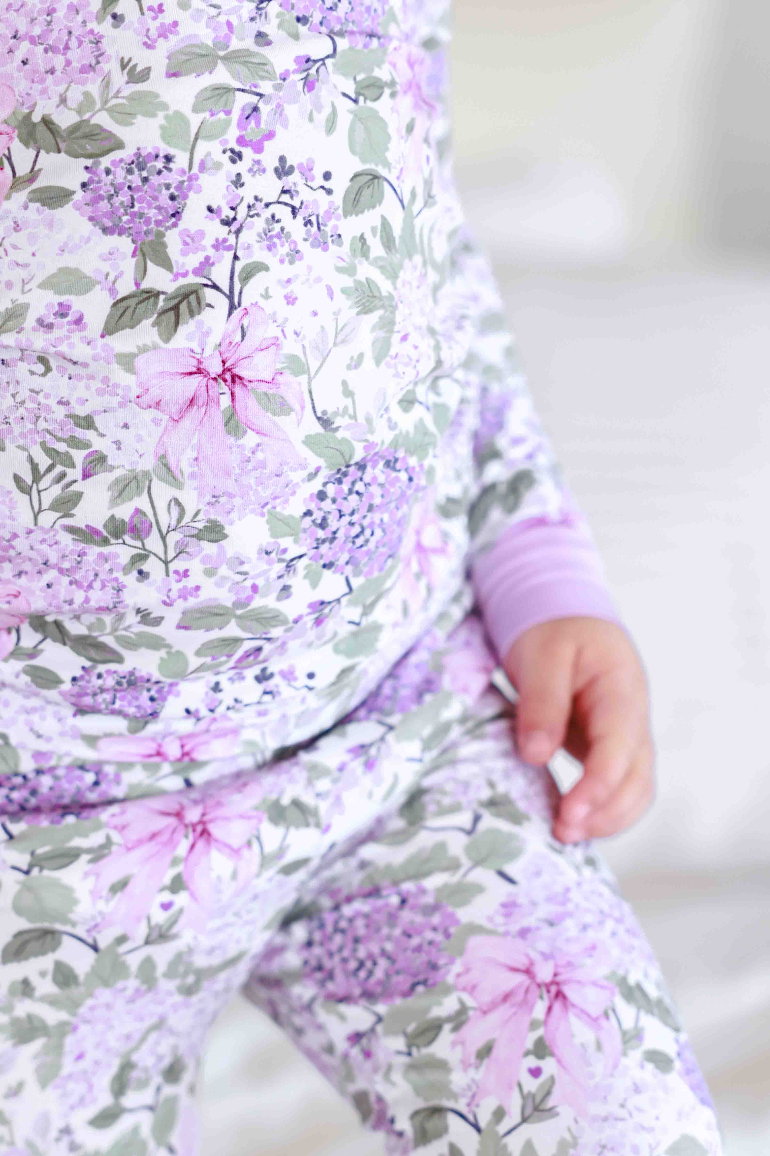 Two Piece Pajama Set | Lavender Lullaby - Image 2