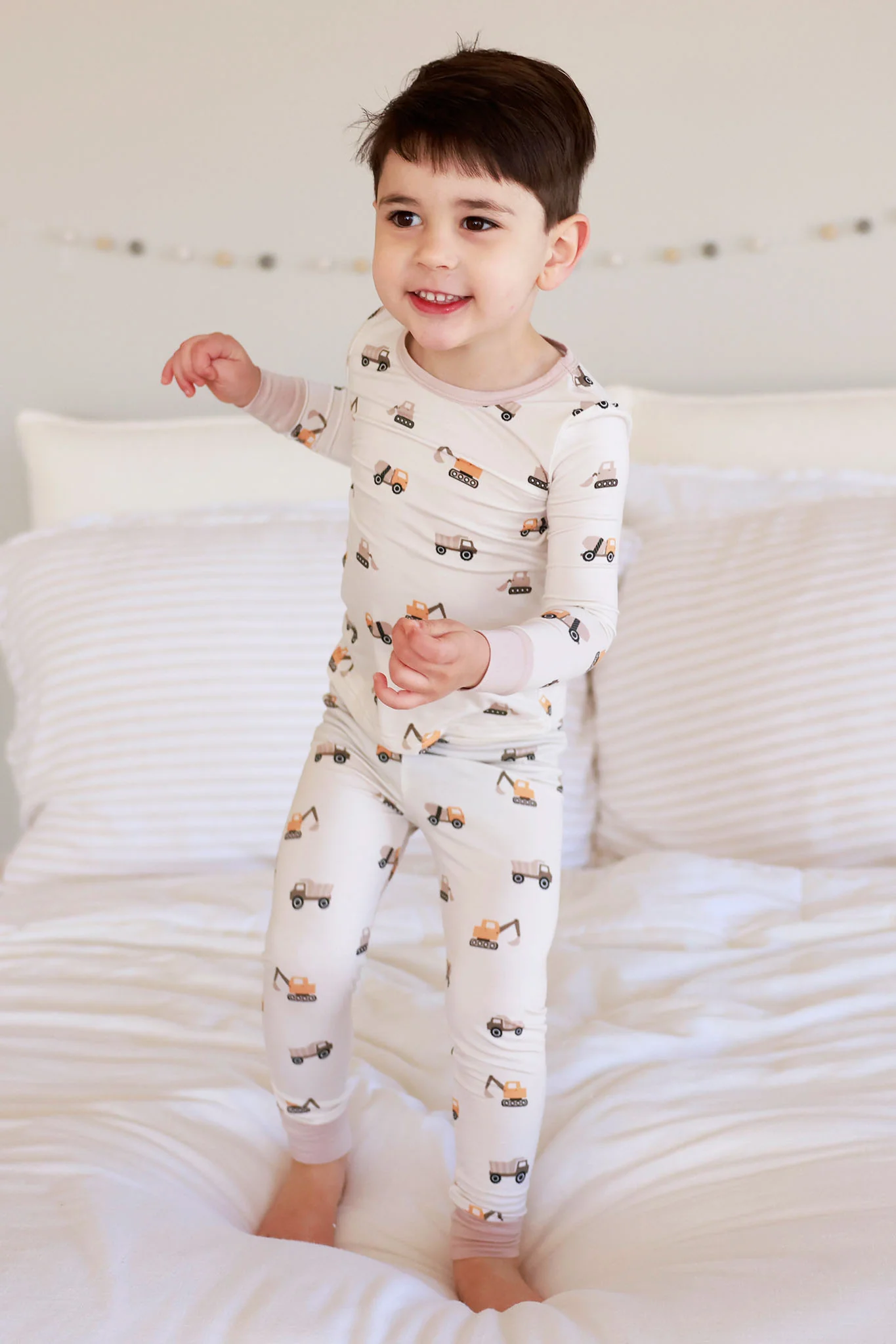 Two Piece Pajama Set | Little Builder - Image 2