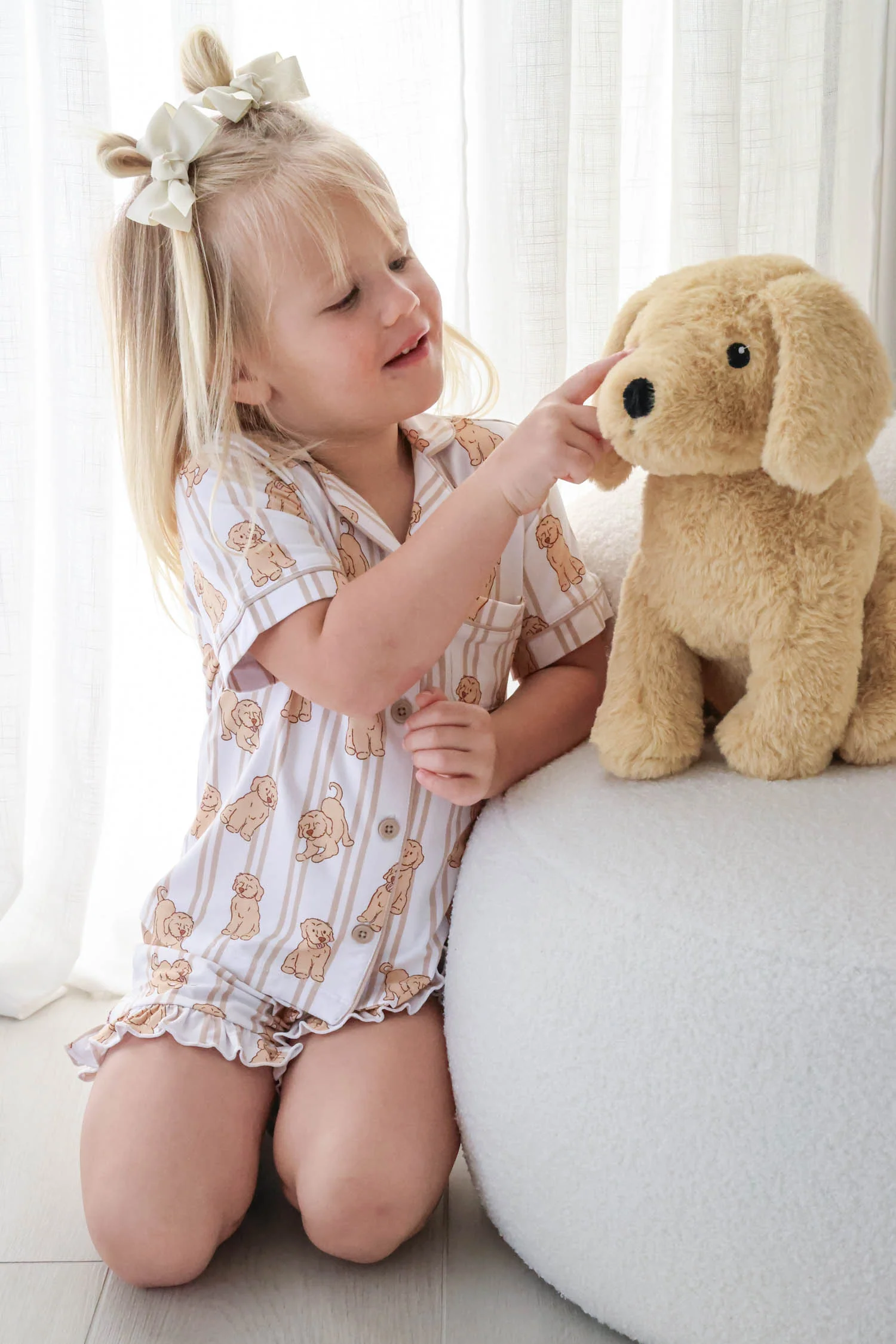 Girl's Two Piece Short Lounge Set | Ruff Life - Image 11