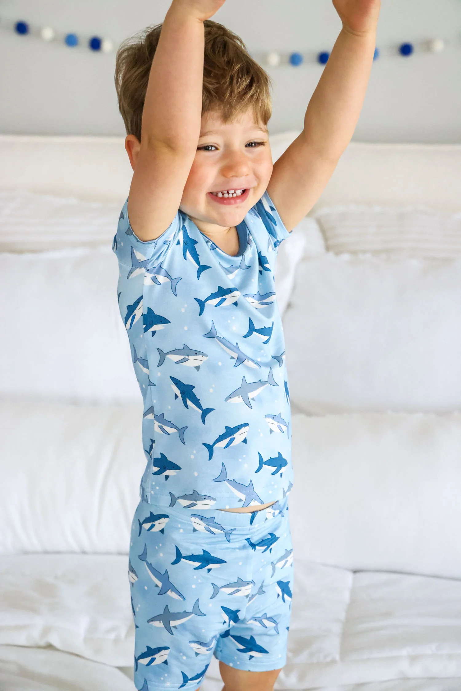 Two Piece Short Pajama Set | Fin Friends - Image 6