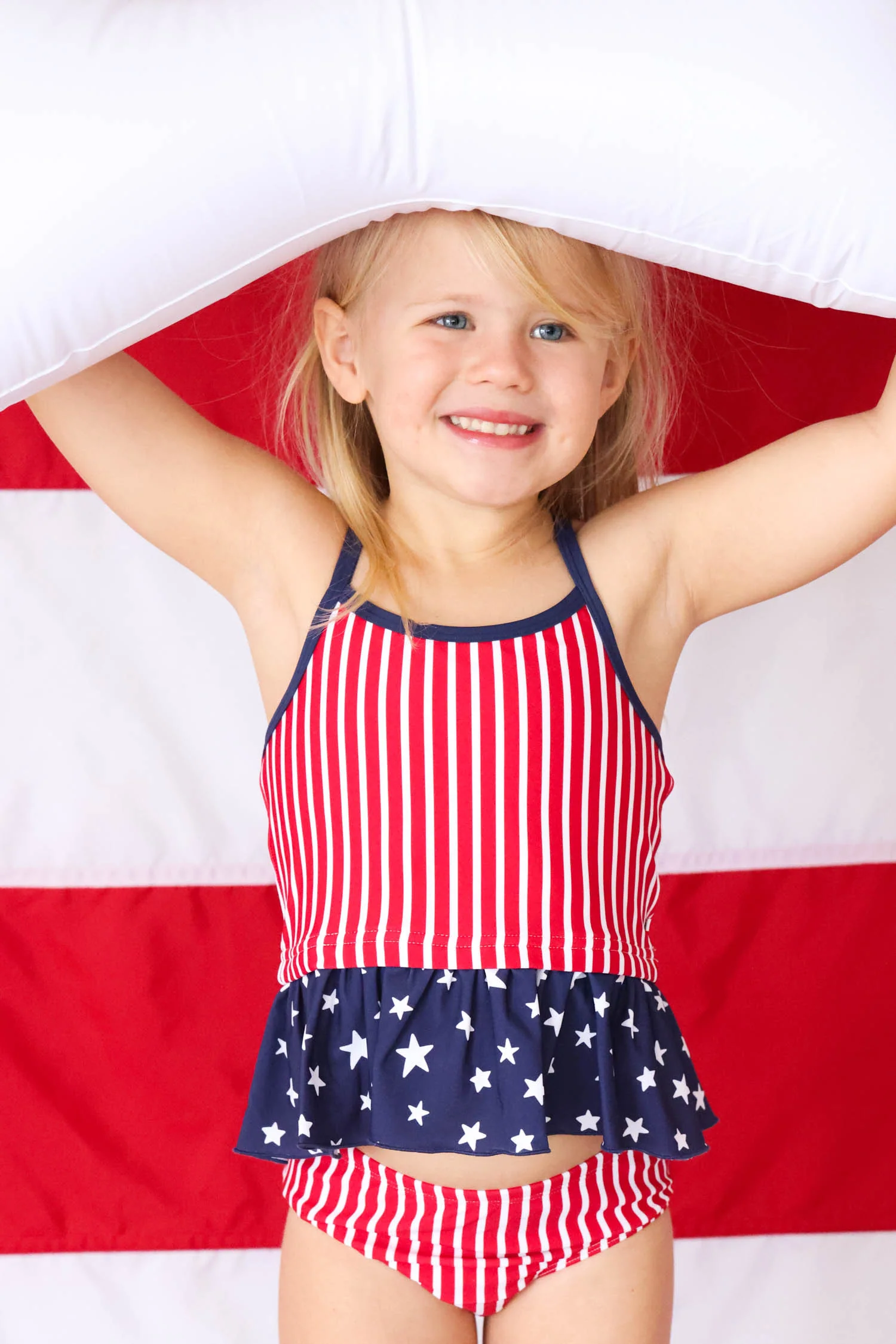 Two Piece Strappy Tankini | Stars & Stripes Party - Image 5