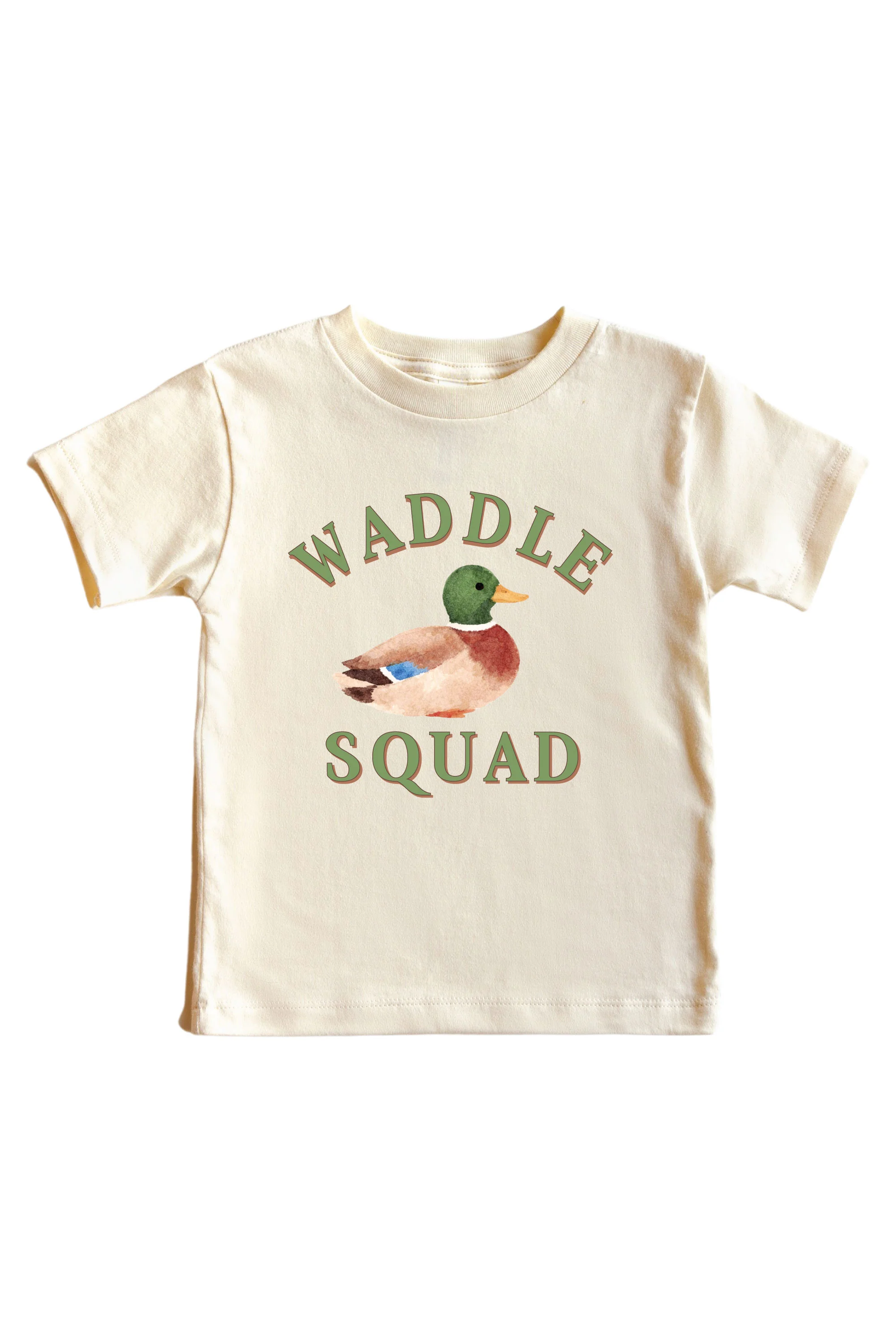 Waddle Squad Graphic Bodysuit & Kids Tee | Natural - Image 3