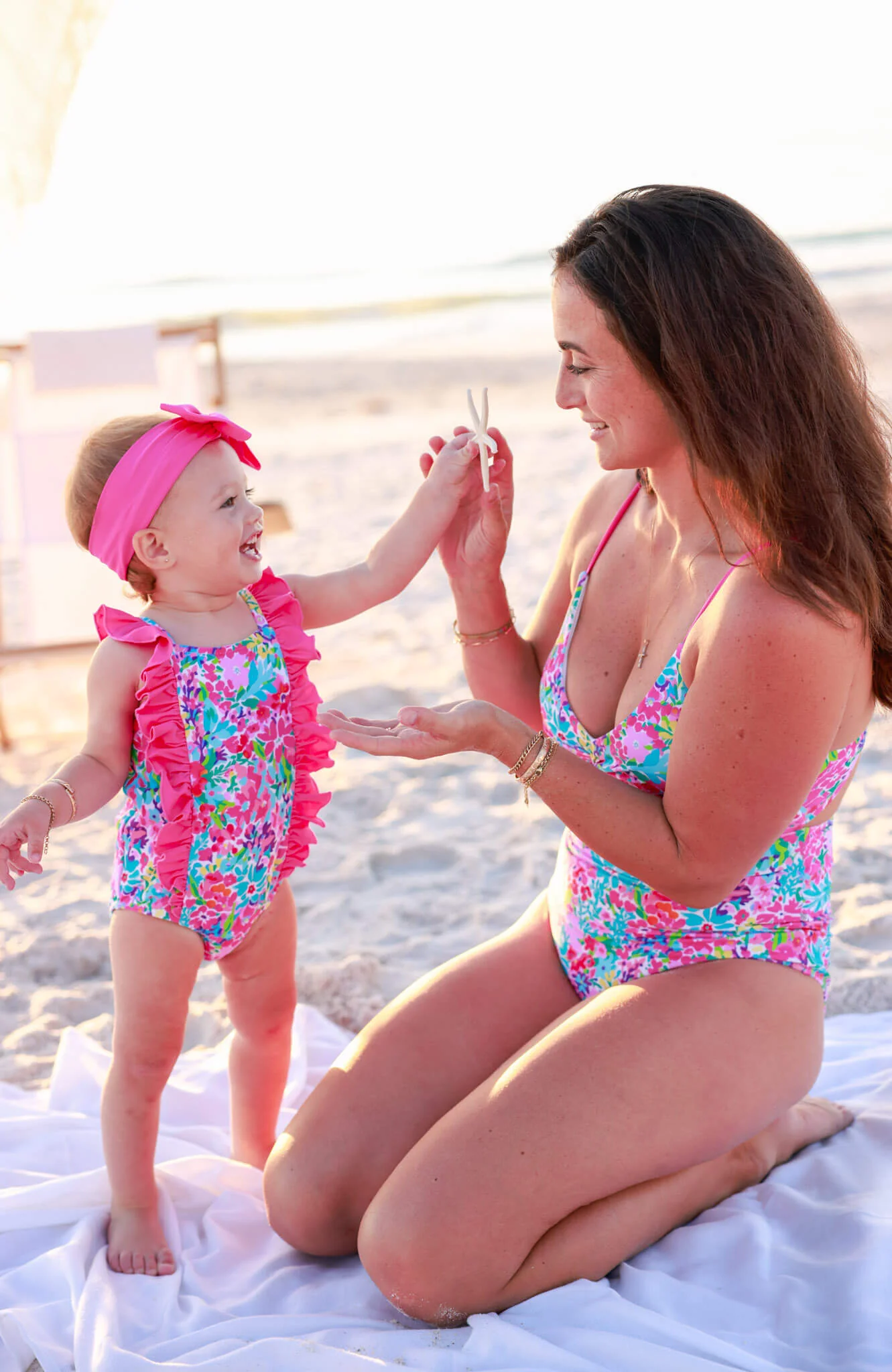 Women's Ruched Cutout One-Piece Swimsuit | Petal Splash - Image 4